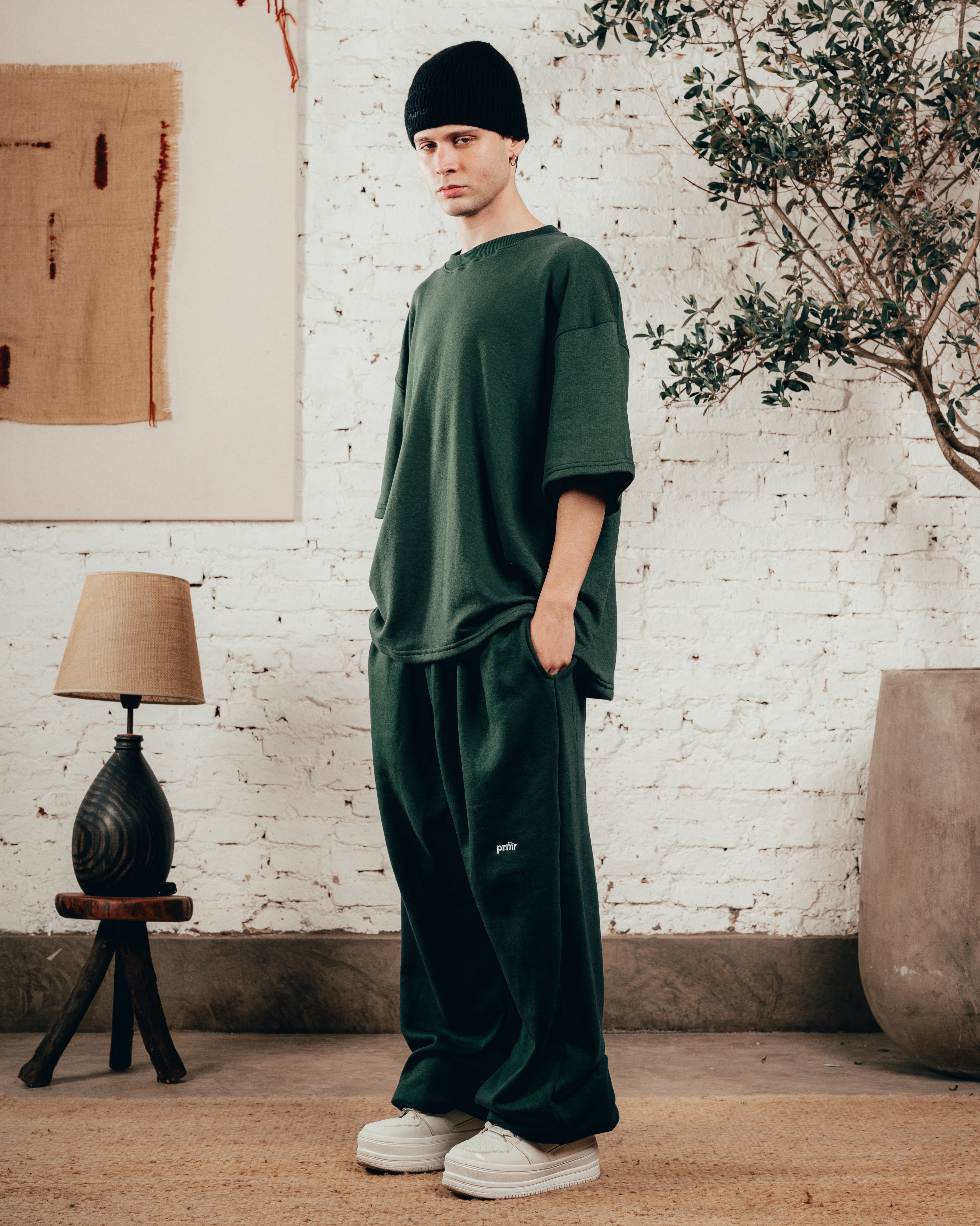 KIMONO PESADO OVERSIZED [ PRIMARI ] IRISH GREEN