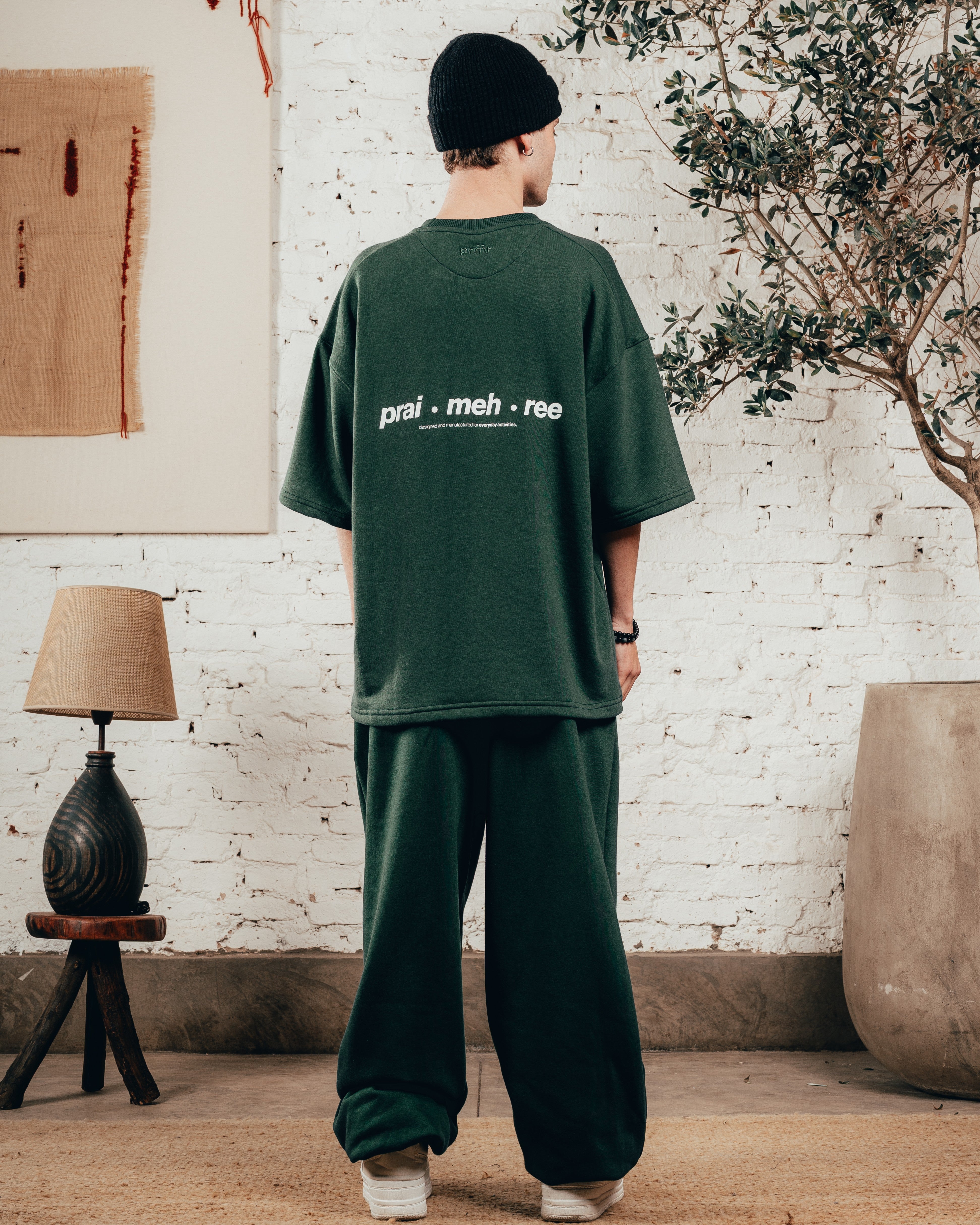 KIMONO PESADO OVERSIZED [ PRIMARI ] IRISH GREEN