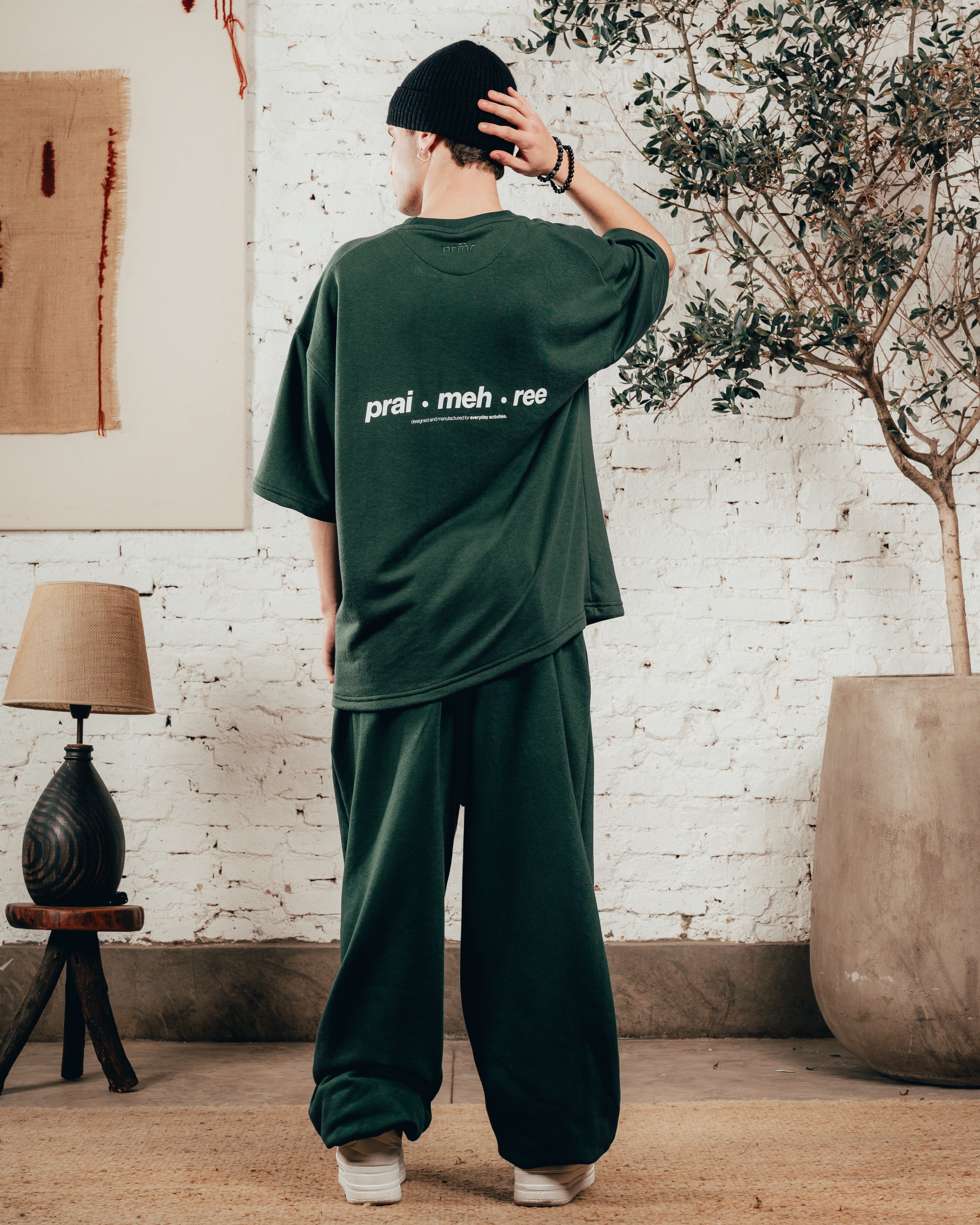 KIMONO PESADO OVERSIZED [ PRIMARI ] IRISH GREEN