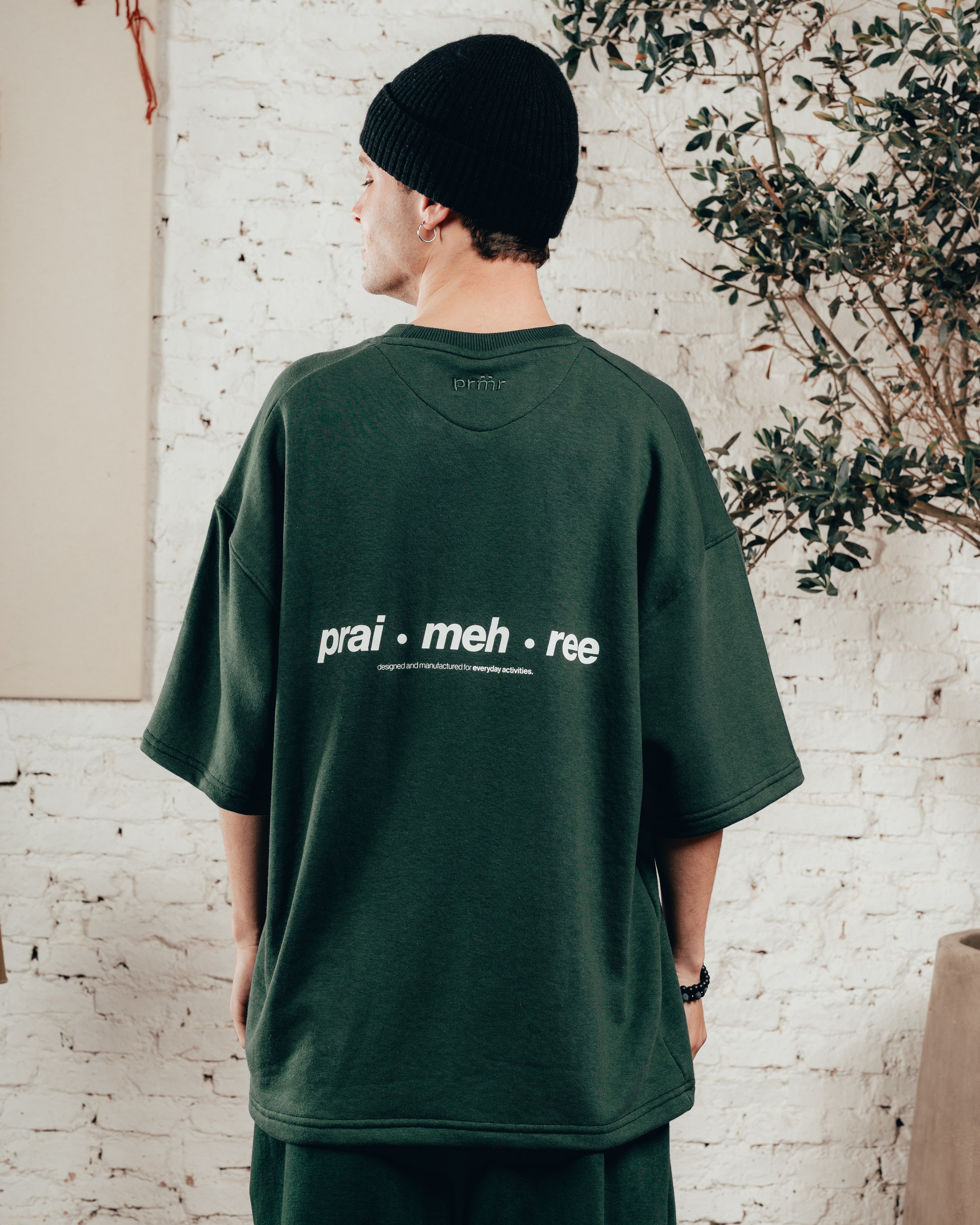 KIMONO PESADO OVERSIZED [ PRIMARI ] IRISH GREEN