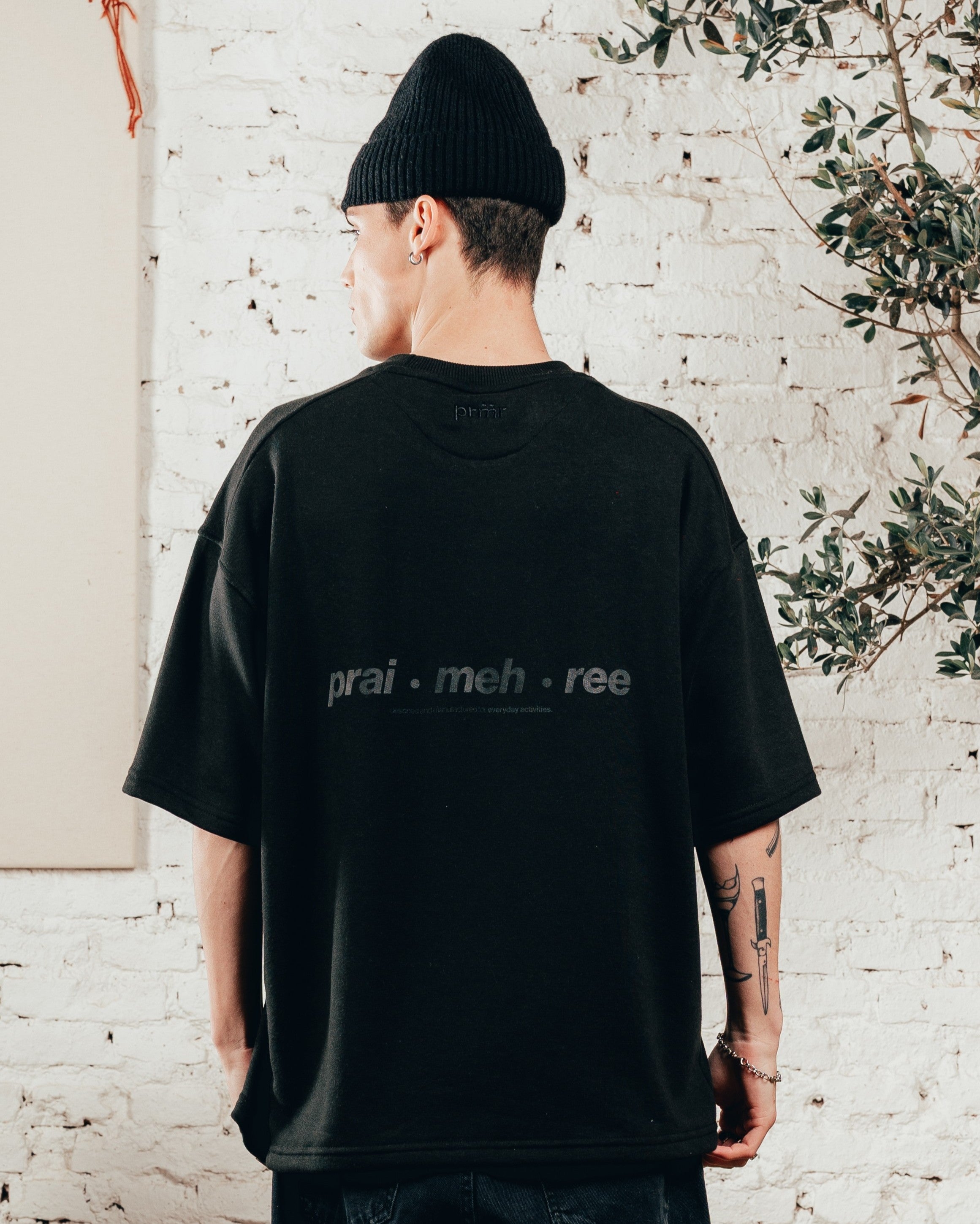 KIMONO PESADO OVERSIZED [ PRIMARI ] DOBLE BLACK