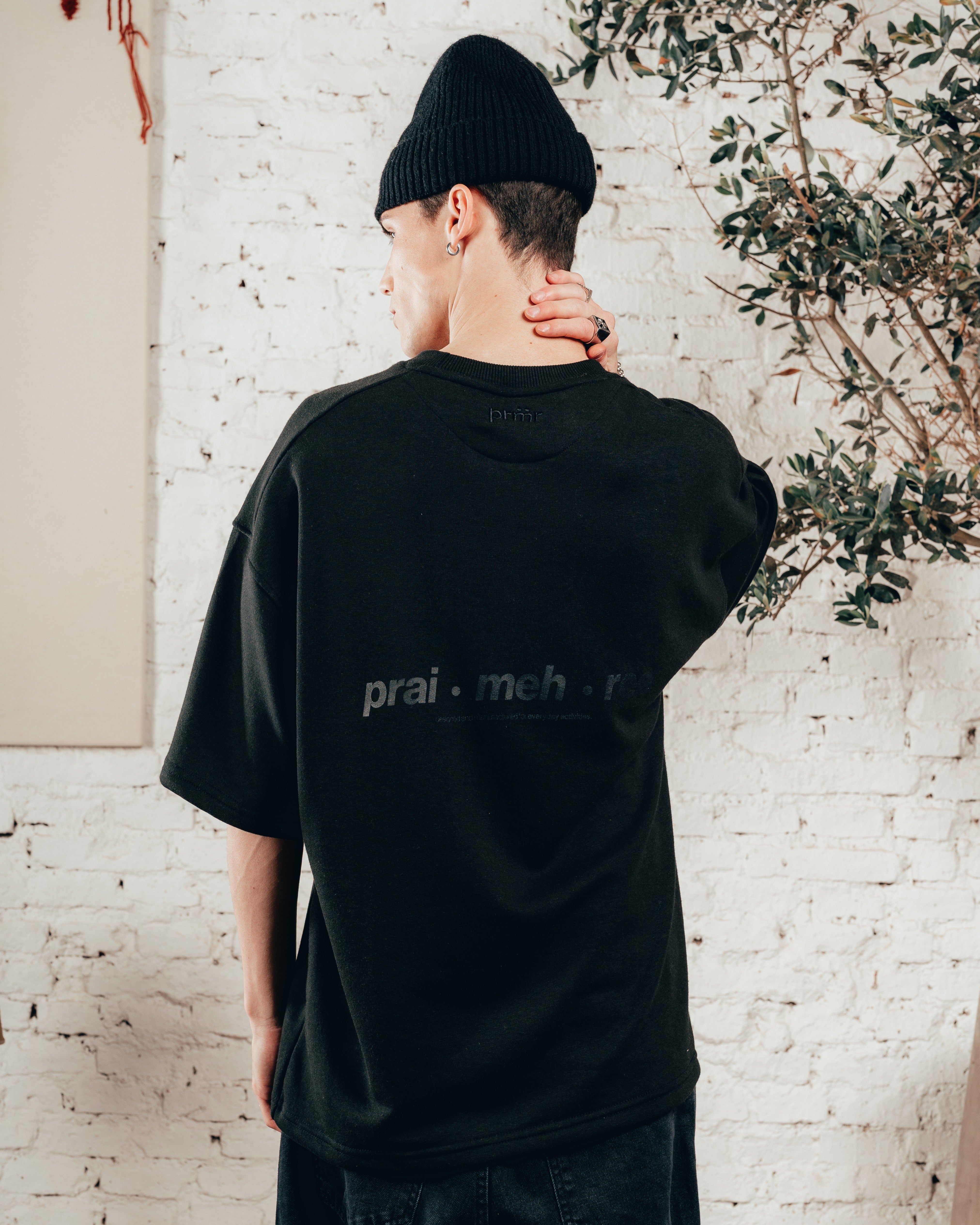 KIMONO PESADO OVERSIZED [ PRIMARI ] DOBLE BLACK