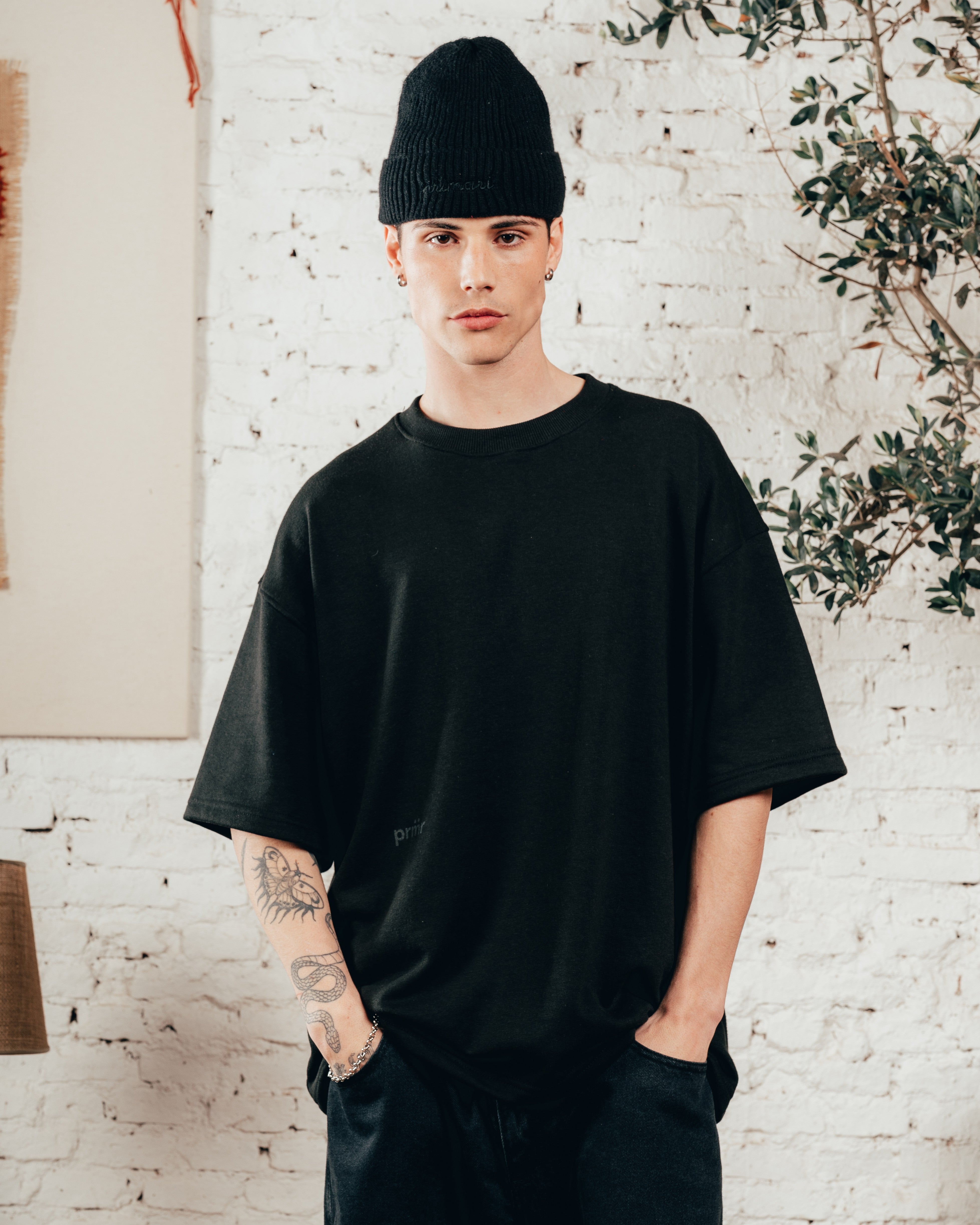 KIMONO PESADO OVERSIZED [ PRIMARI ] DOBLE BLACK