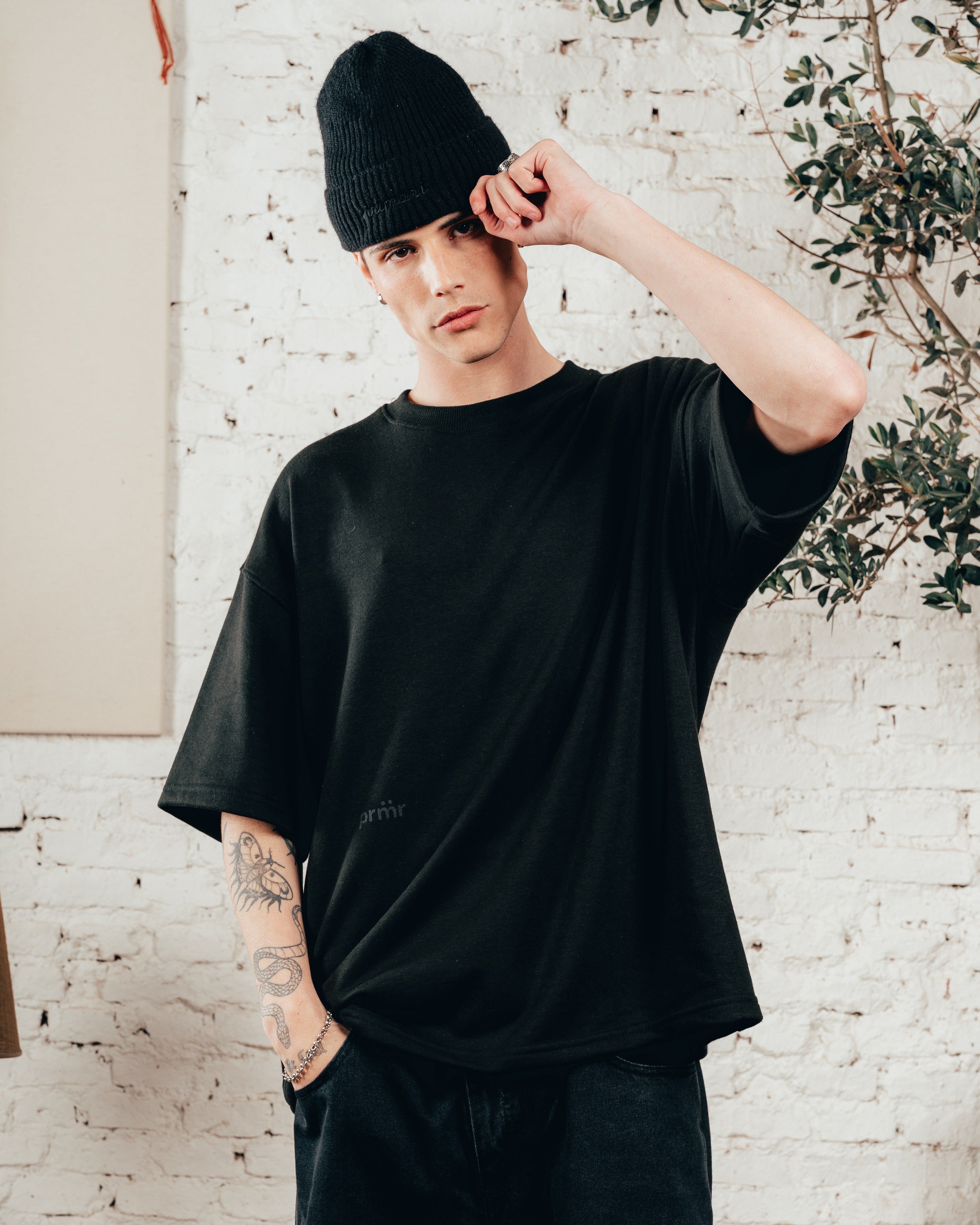 KIMONO PESADO OVERSIZED [ PRIMARI ] DOBLE BLACK