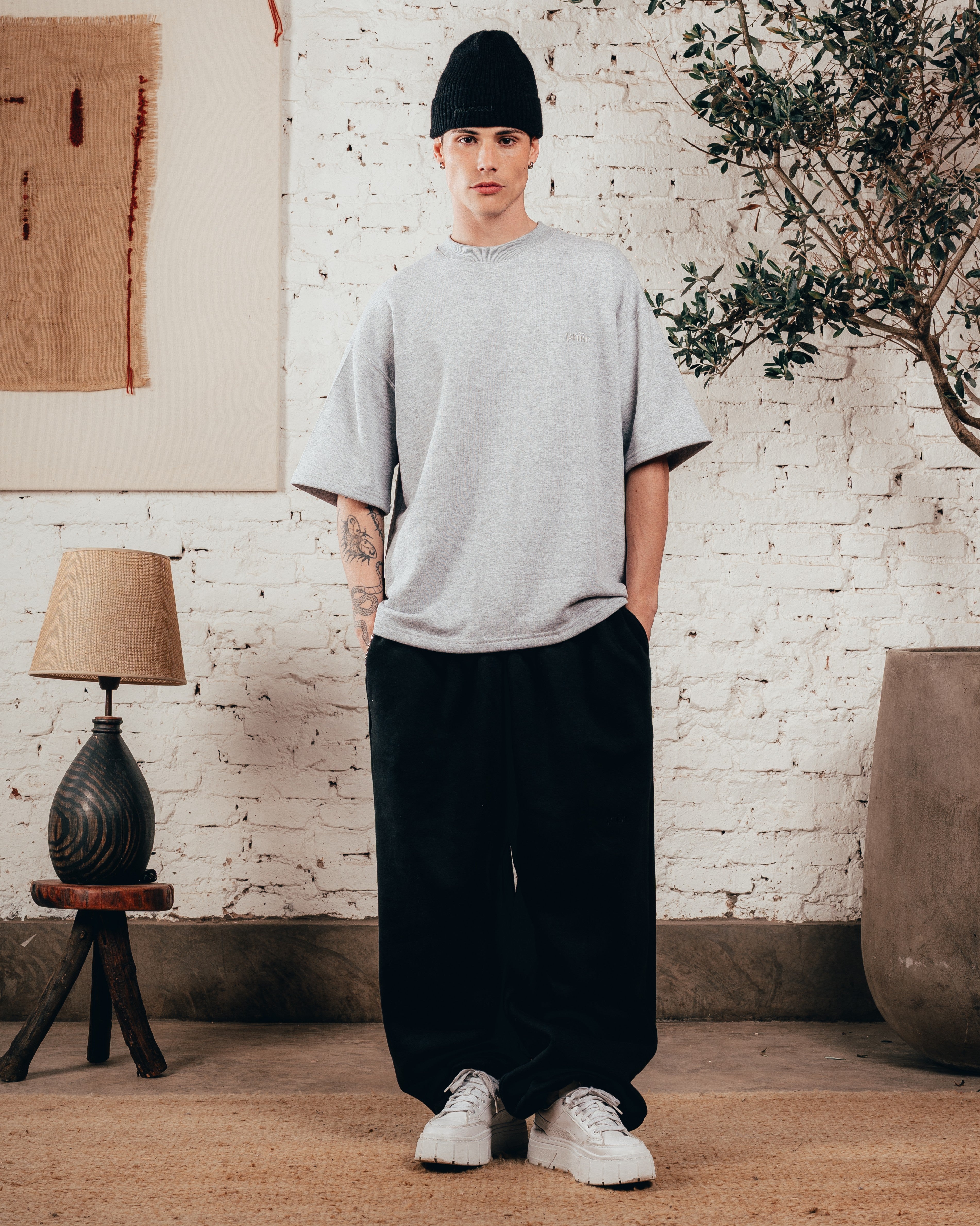 JOGGER PESADO [ PRIMARI ] JET BLACK