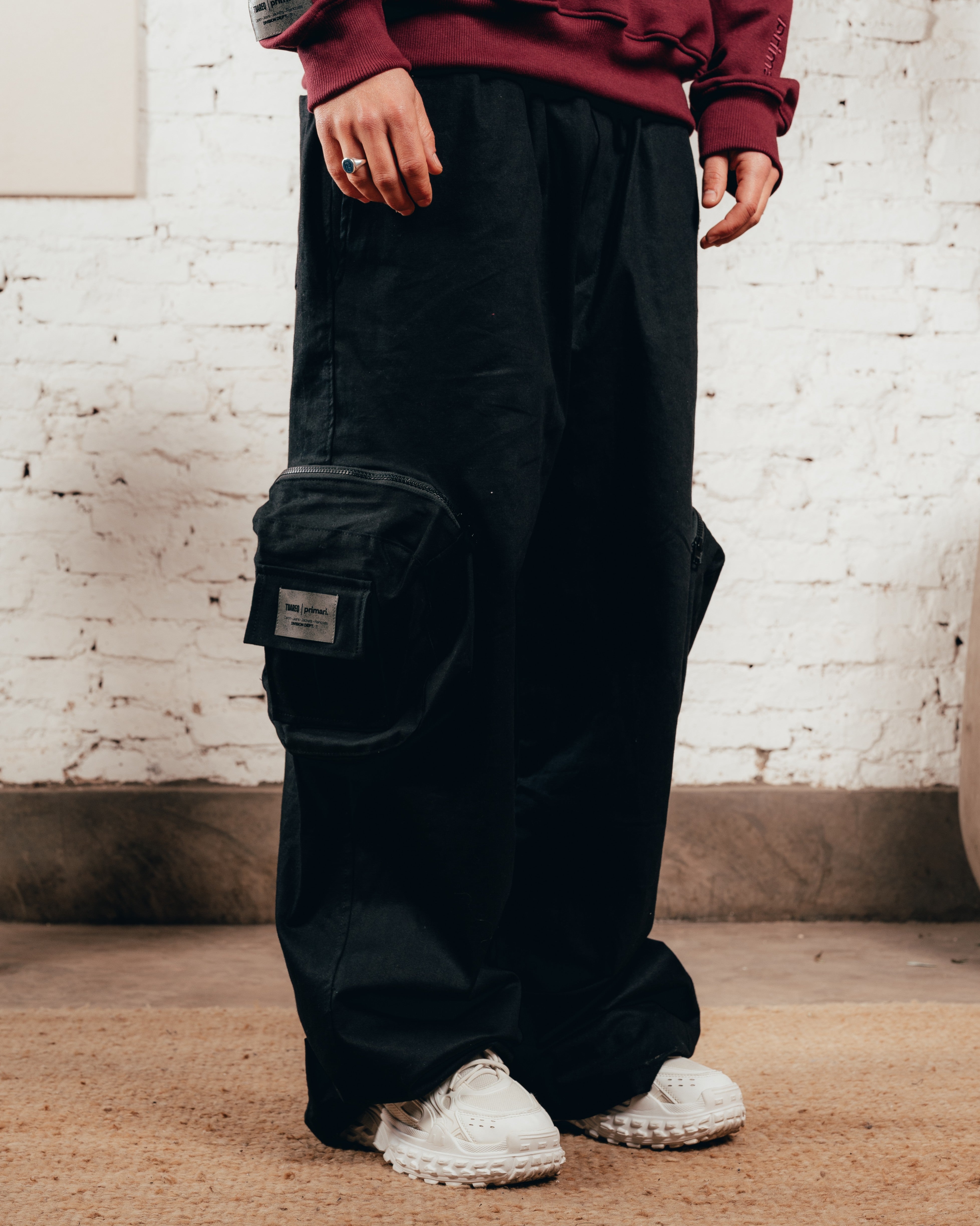 JEAN MEGA CARGO [ PRIMARI ] BLACK