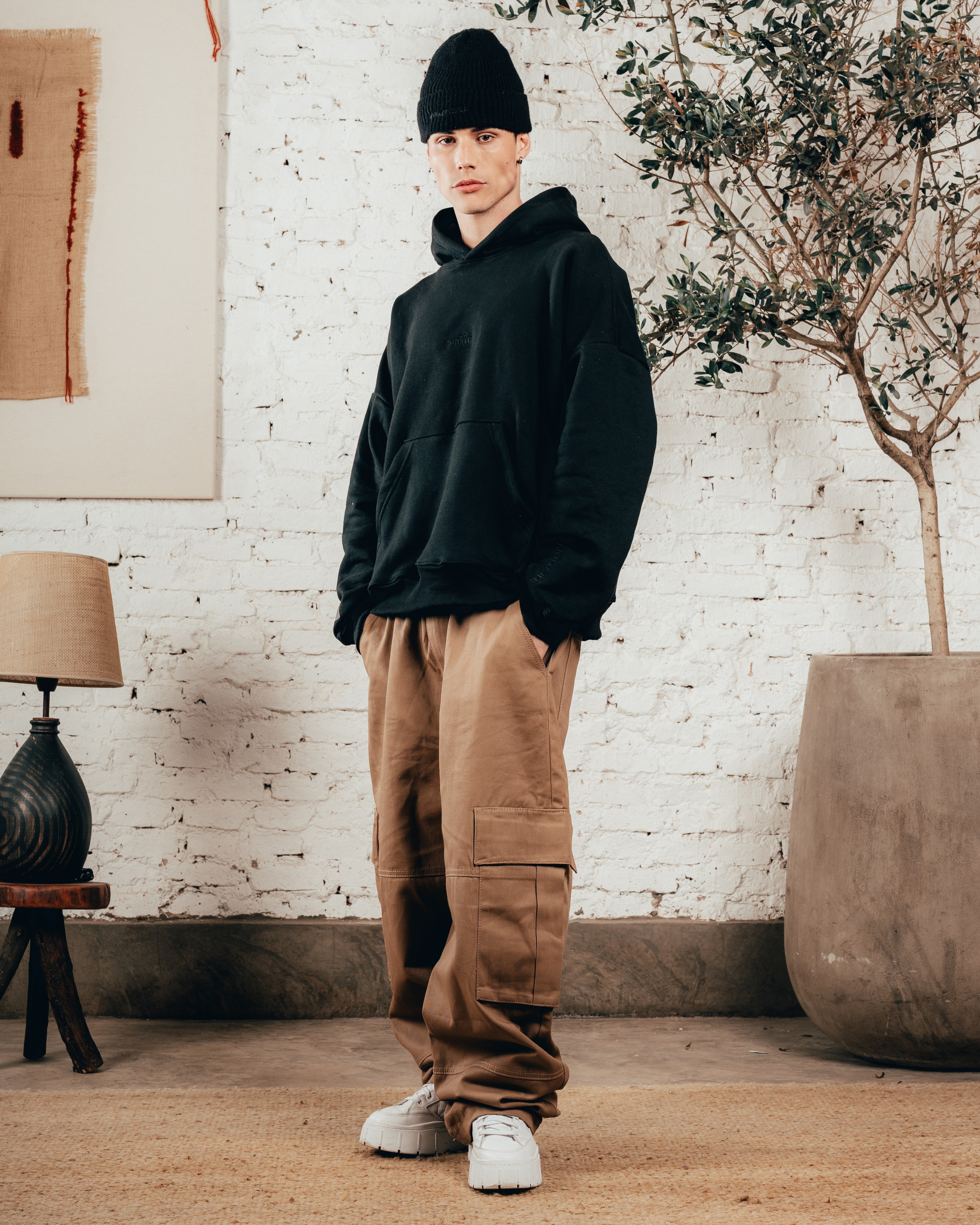 HOODIE OVERISZED [ PRIMARI ] BLACK