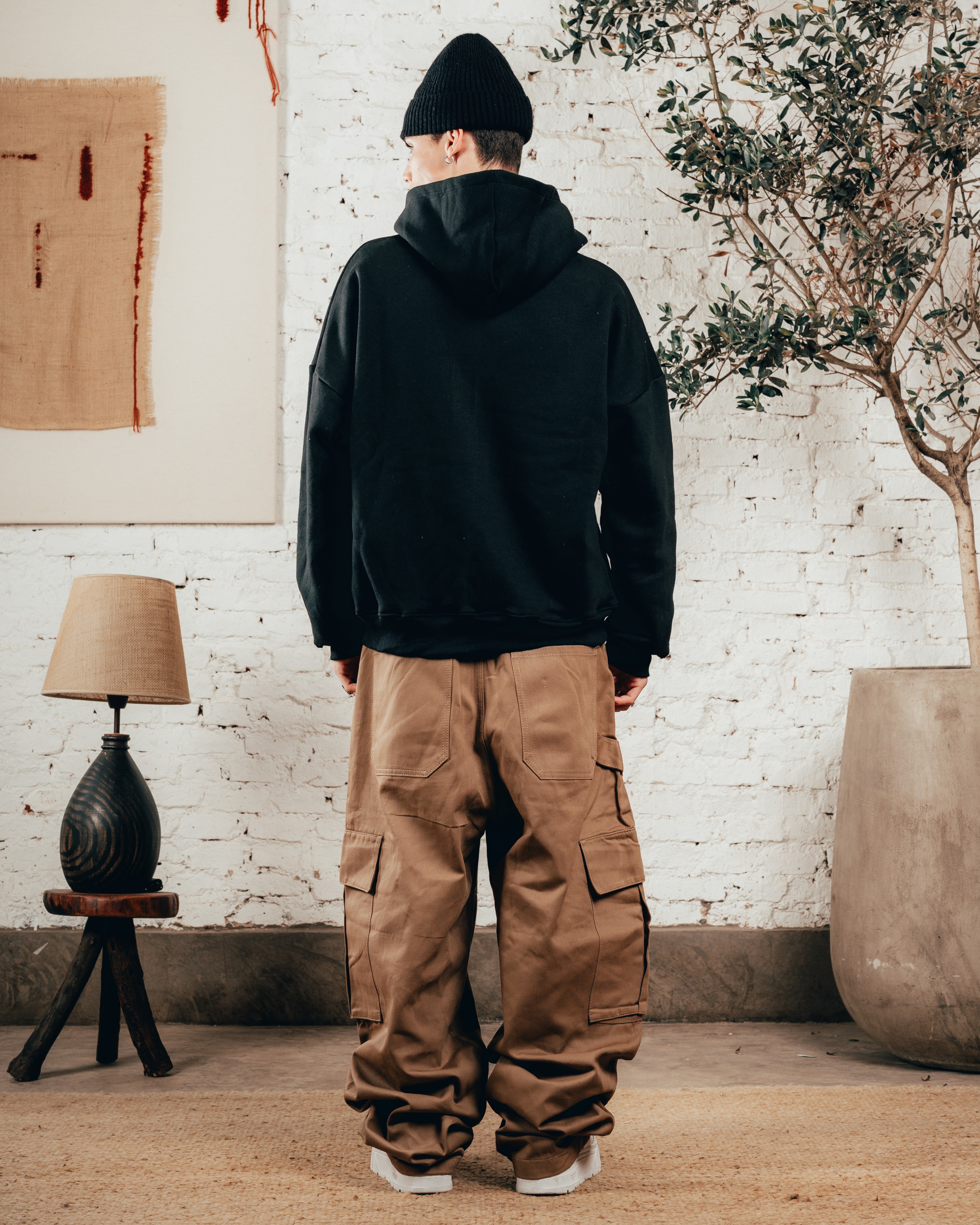 HOODIE OVERISZED [ PRIMARI ] BLACK