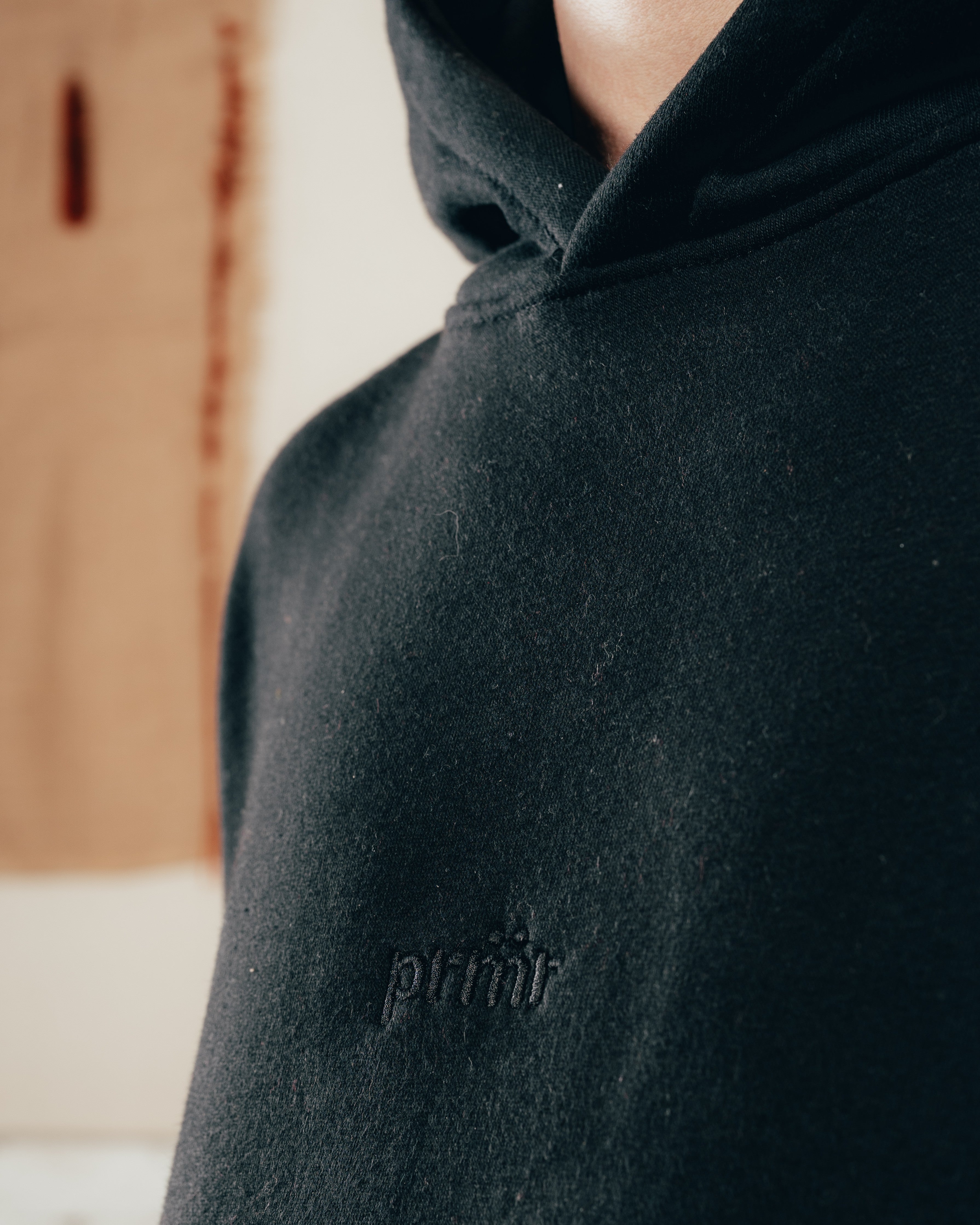 HOODIE OVERISZED [ PRIMARI ] BLACK