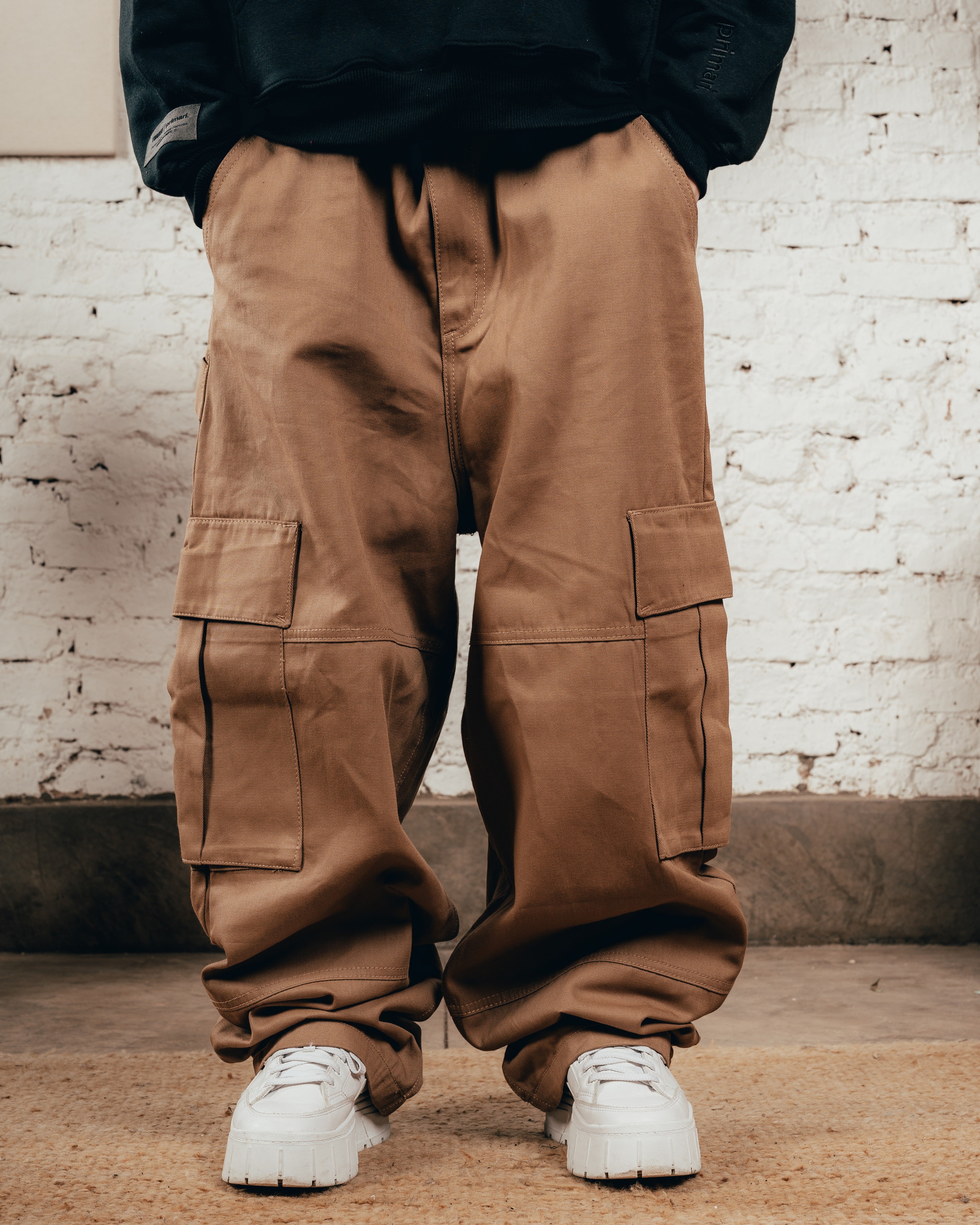 JEAN MOM OVERSIZED [ PRIMARI ] BISCUIT