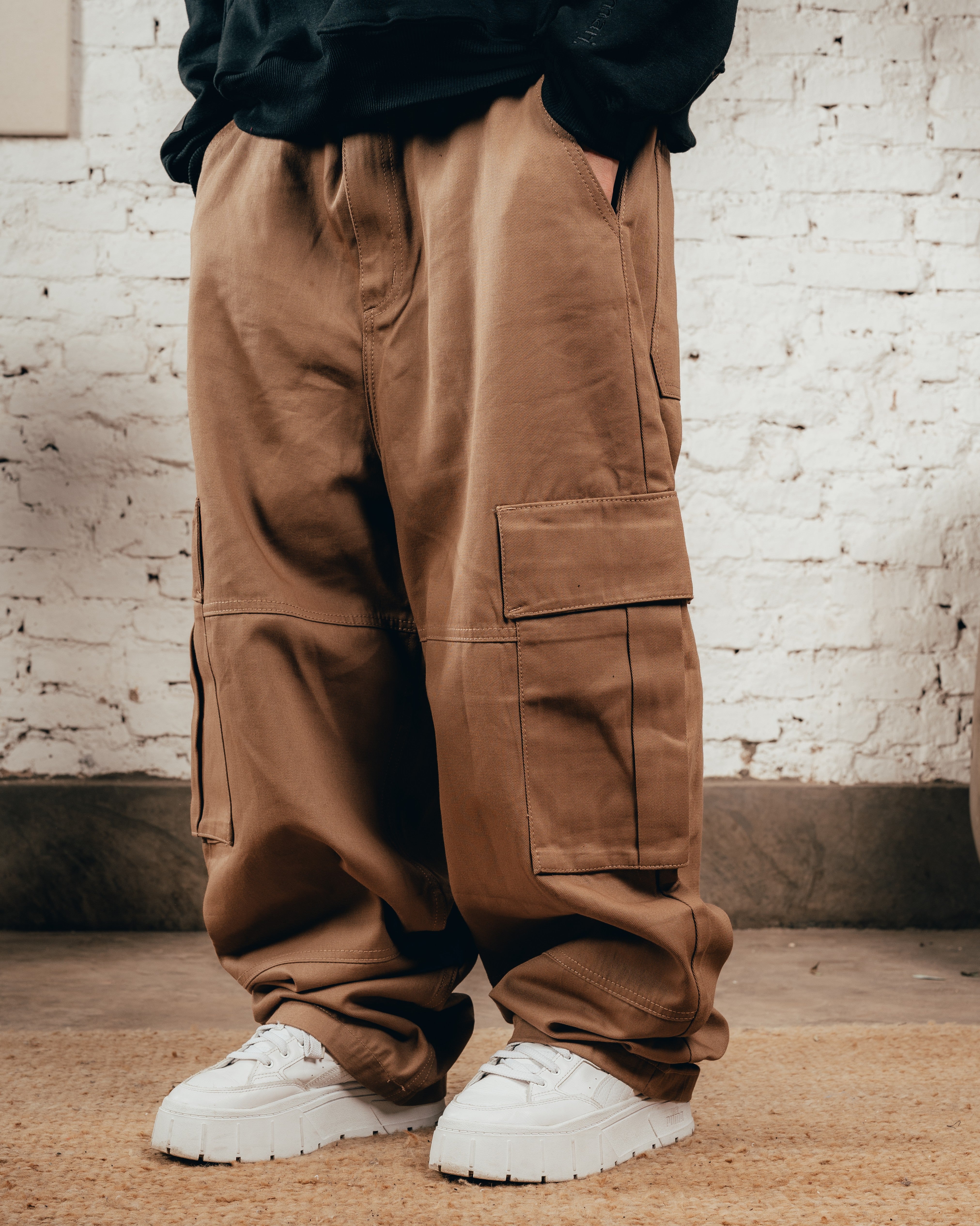 JEAN MOM OVERSIZED [ PRIMARI ] BISCUIT