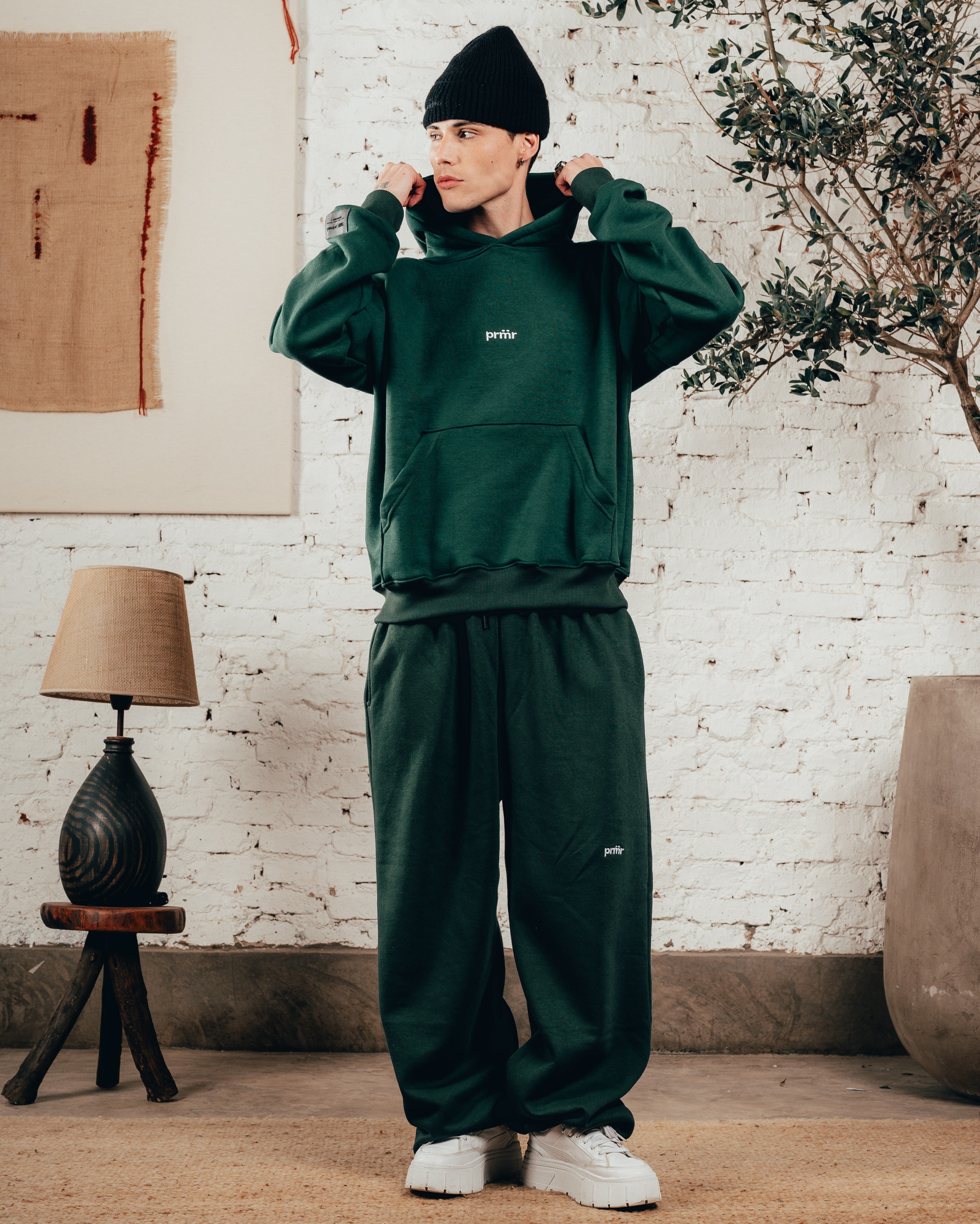 HOODIE OVERISZED [ PRIMARI ] IRISH GREEN