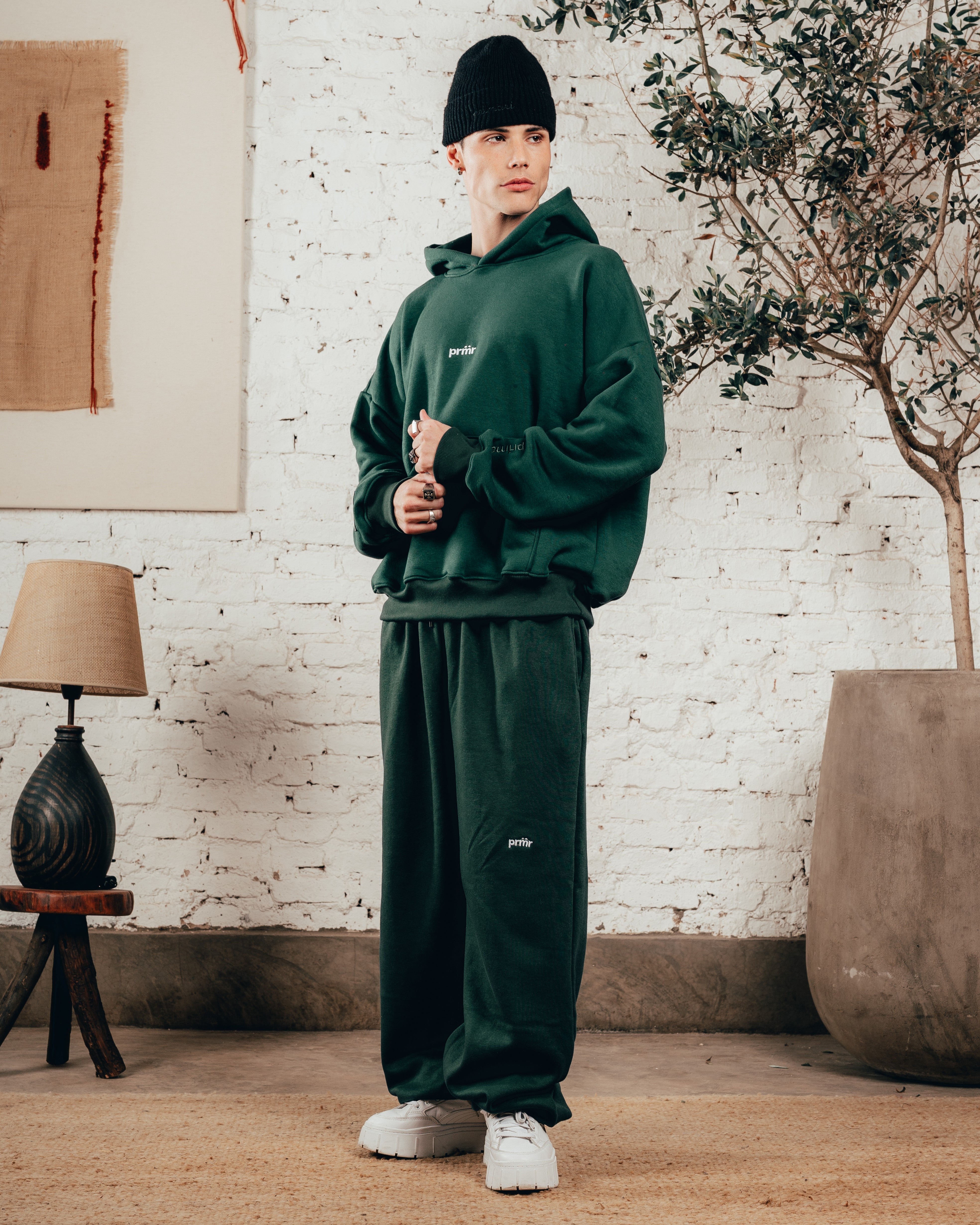 HOODIE OVERISZED [ PRIMARI ] IRISH GREEN