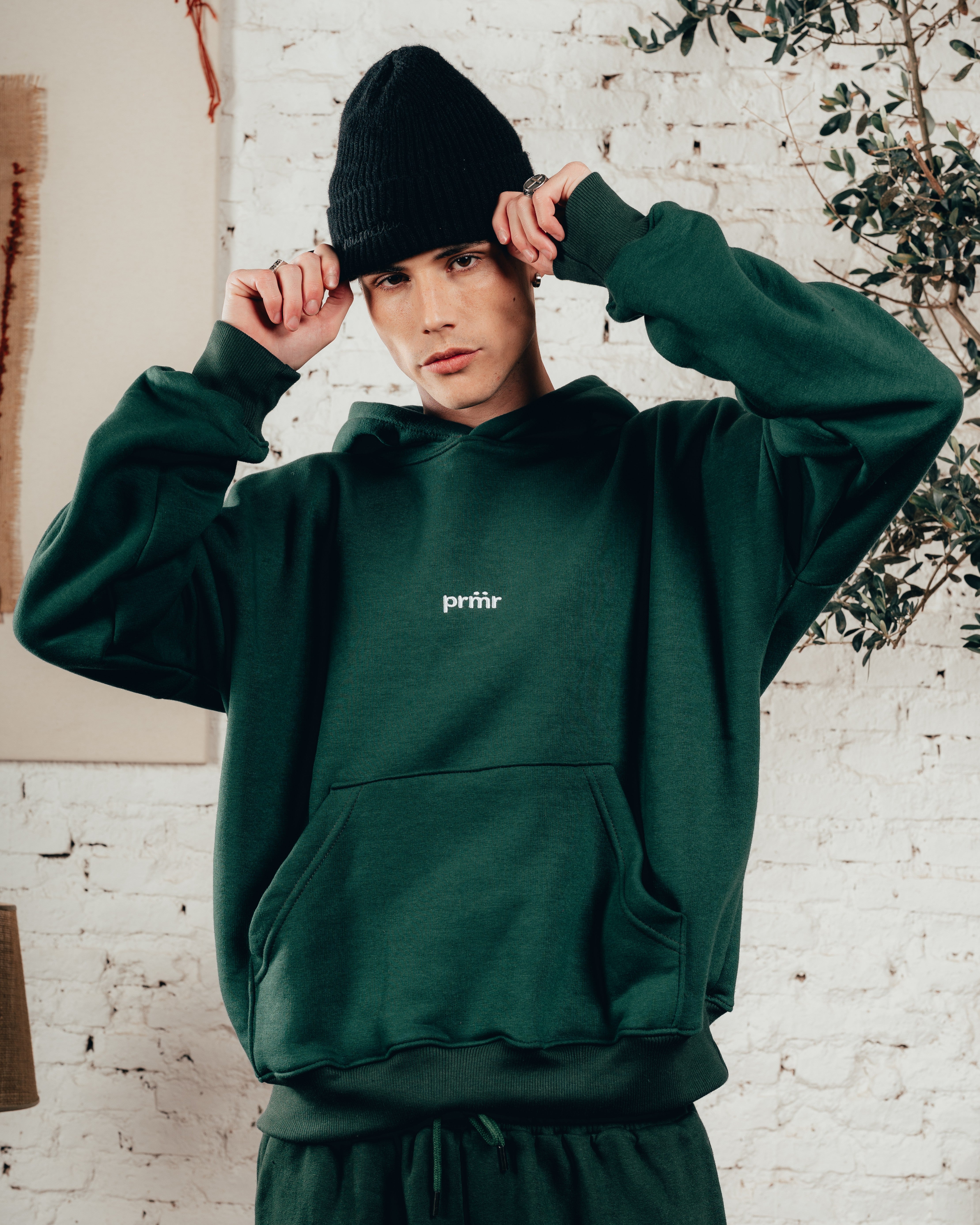 HOODIE OVERISZED [ PRIMARI ] IRISH GREEN