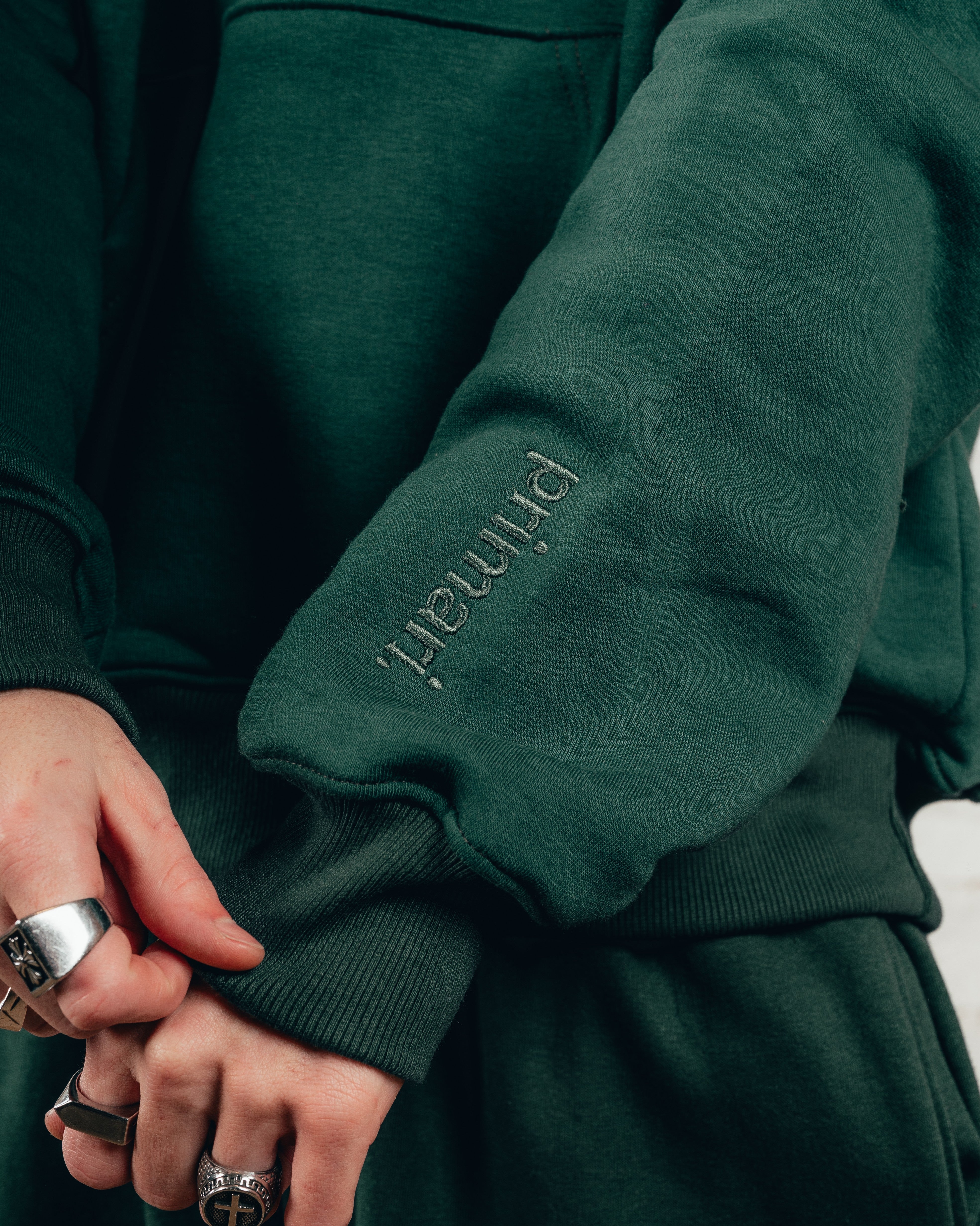 HOODIE OVERISZED [ PRIMARI ] IRISH GREEN