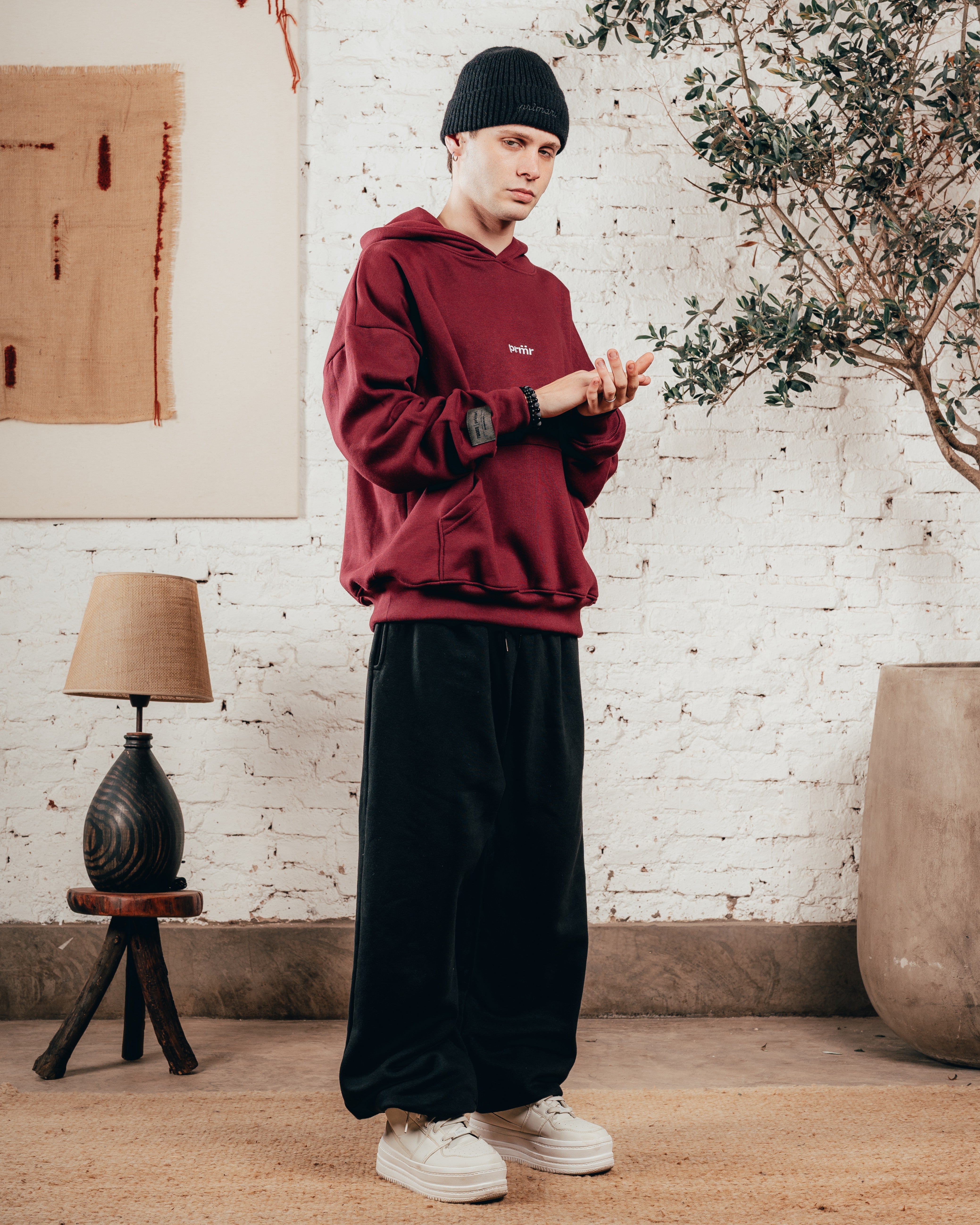 JOGGER PESADO [ PRIMARI ] JET BLACK