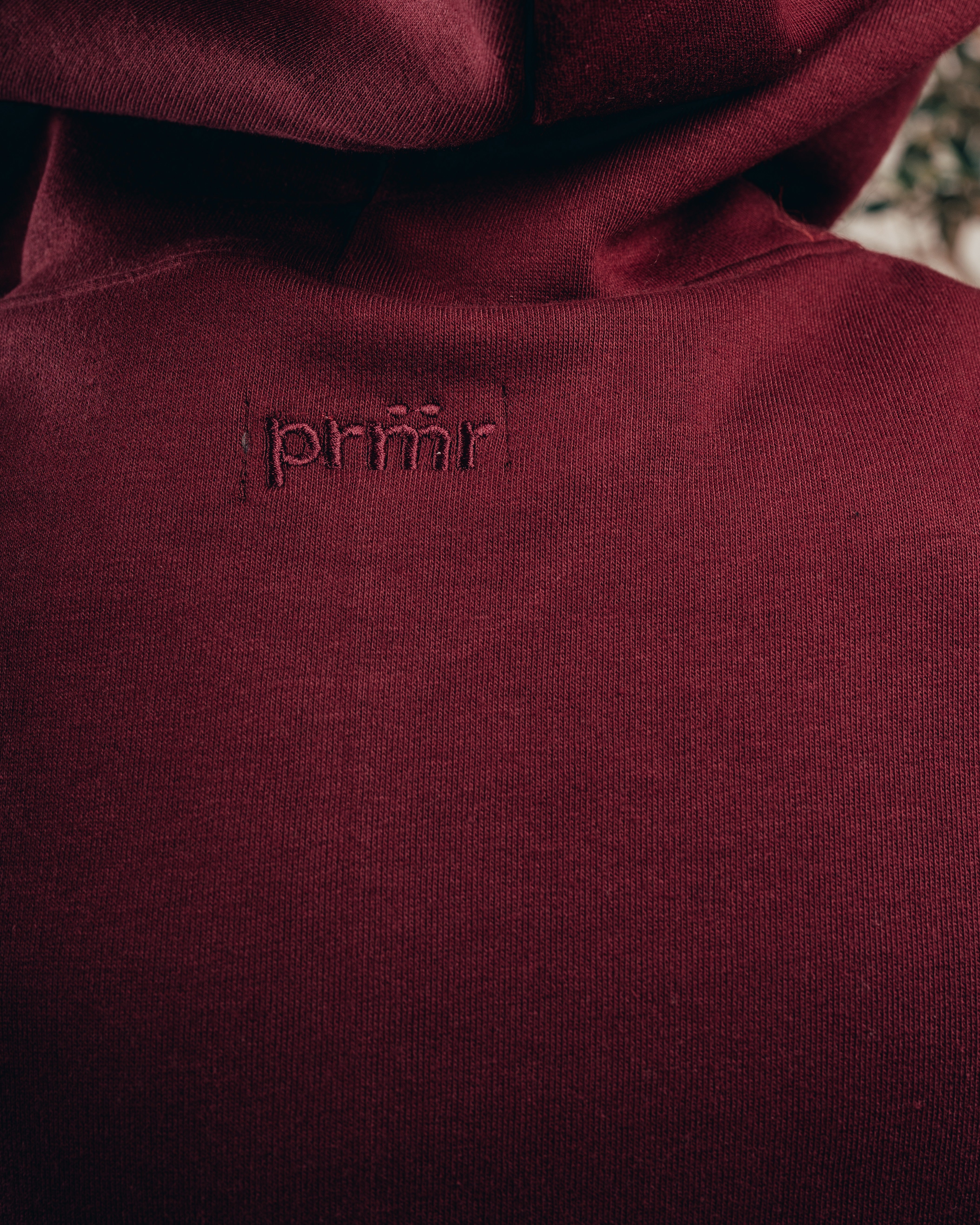 HOODIE OVERISZED [ PRIMARI ] BORDO