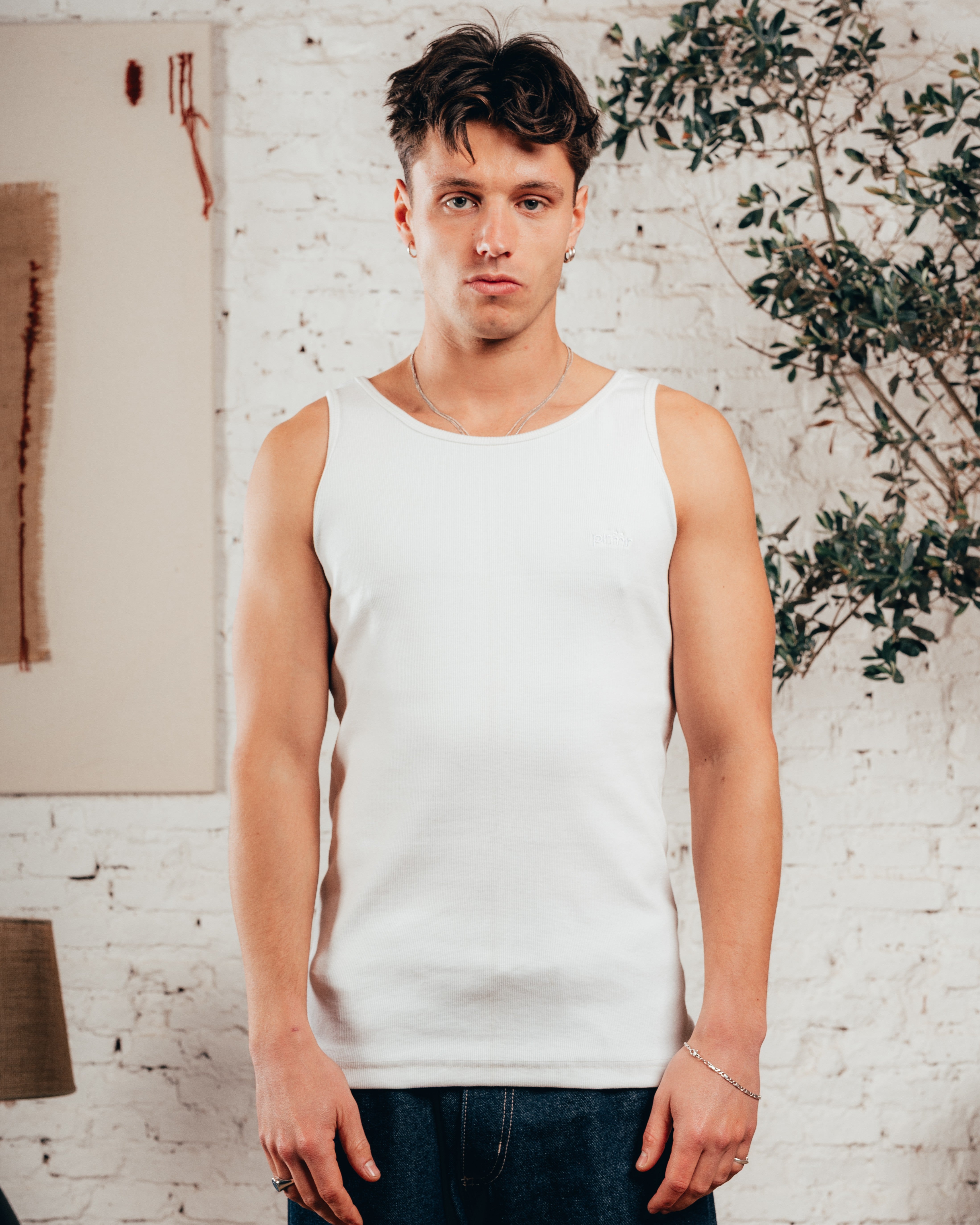MUSCULOSA AMERICANA [ PRIMARI ] WHITE