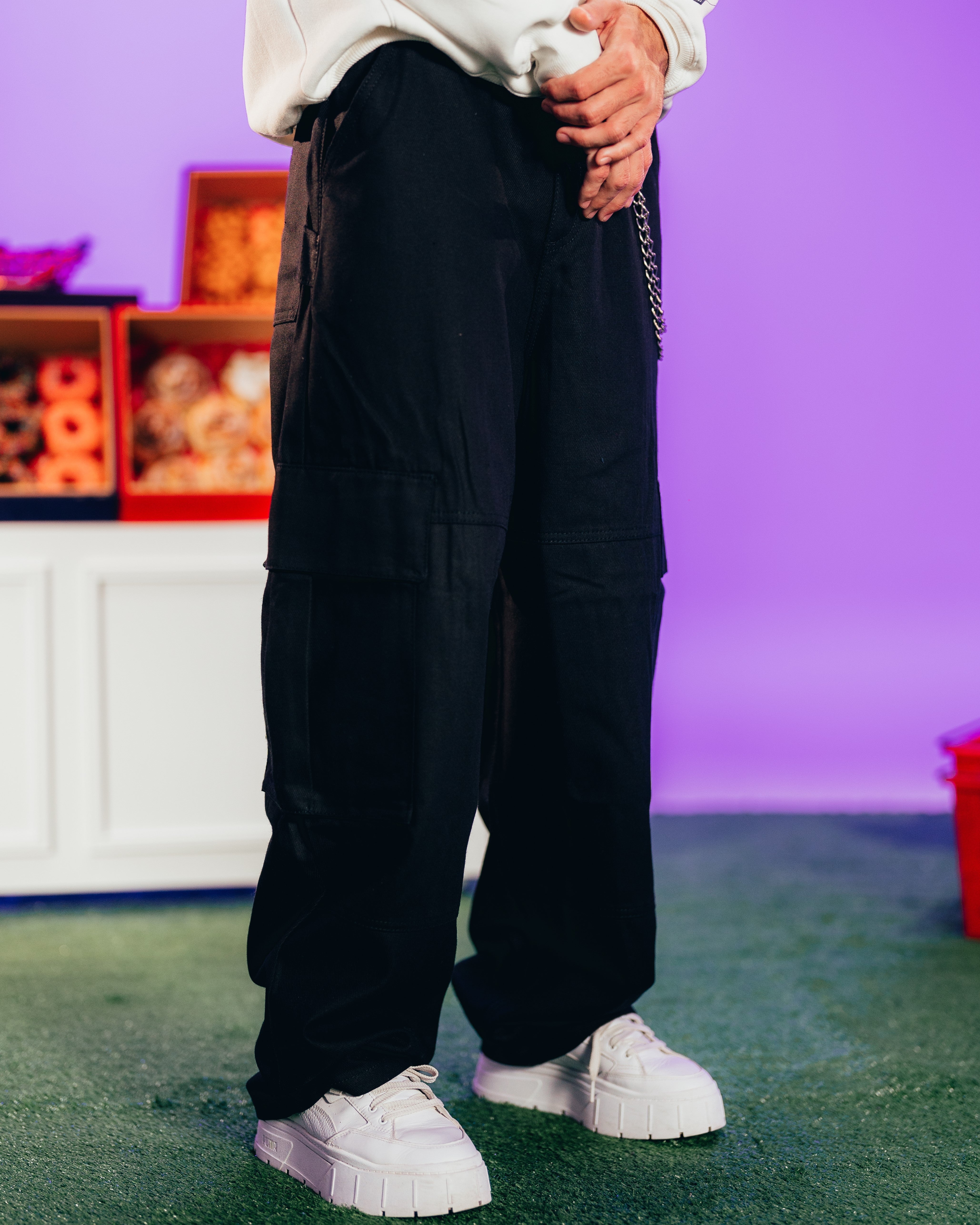 Oversized Mom Jean Negro Oversize Pantalon Mom Jeans Negro Jean