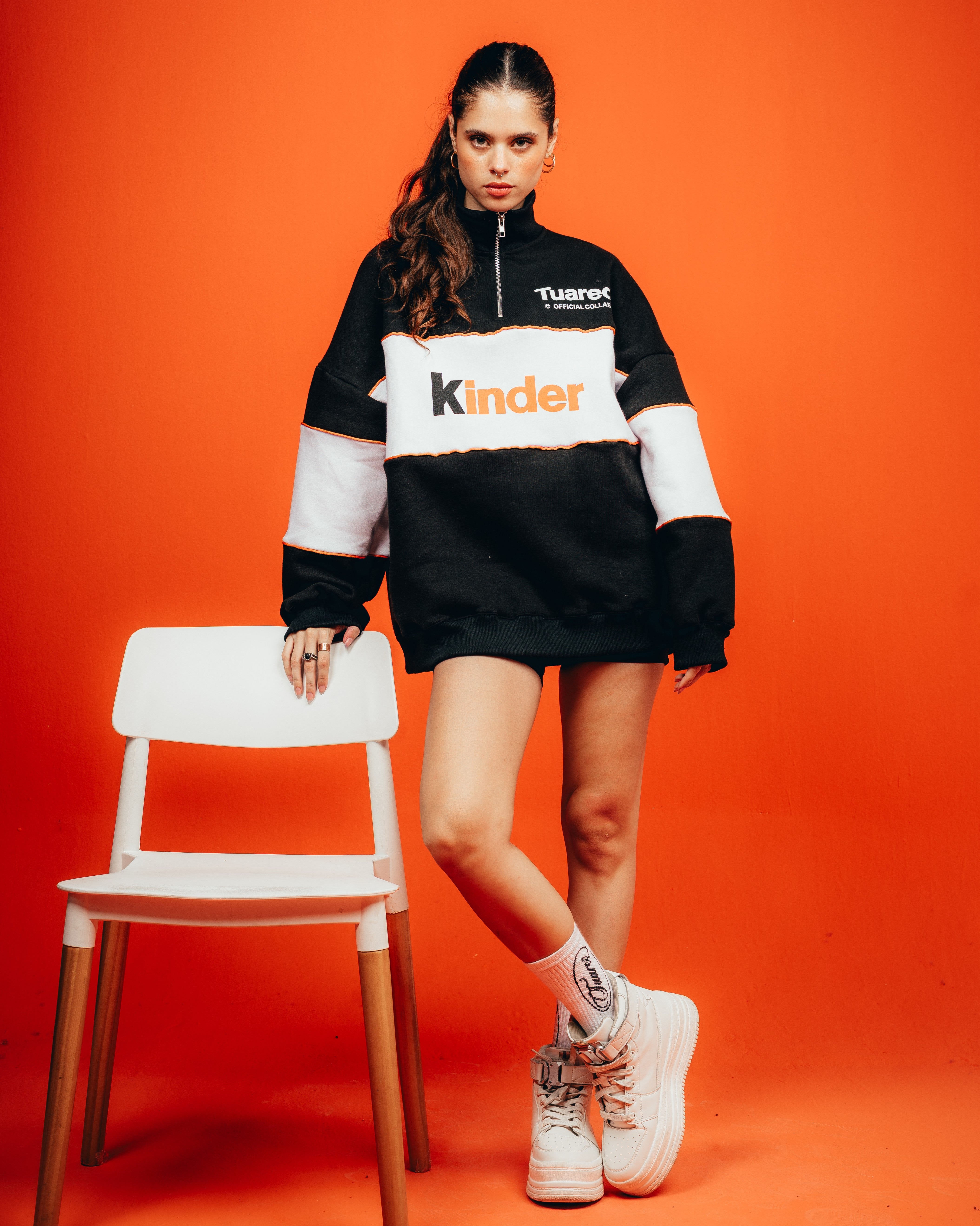 POLO CREWNECK CANDY [ KINDER ] BICOLOR