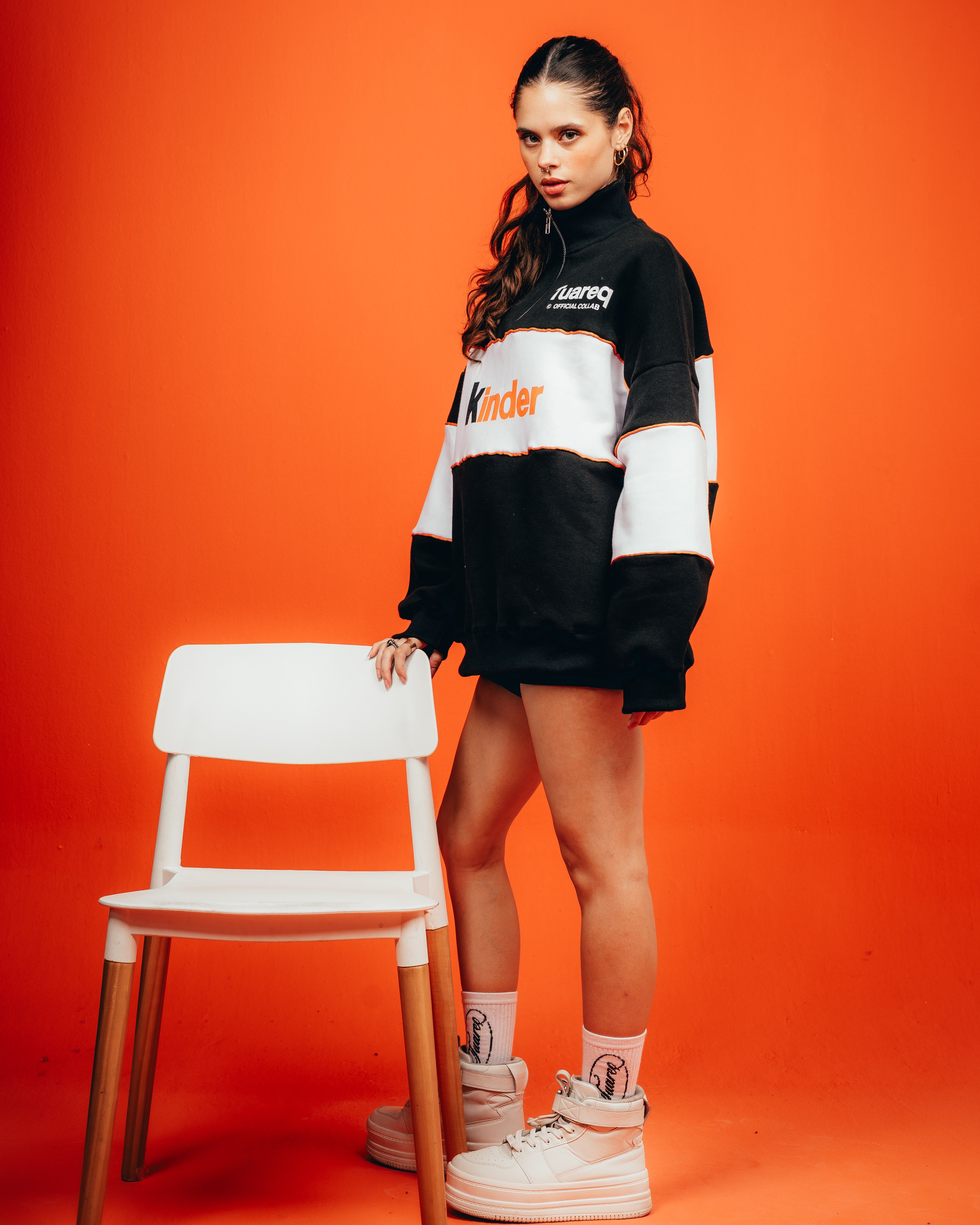 POLO CREWNECK CANDY [ KINDER ] BICOLOR