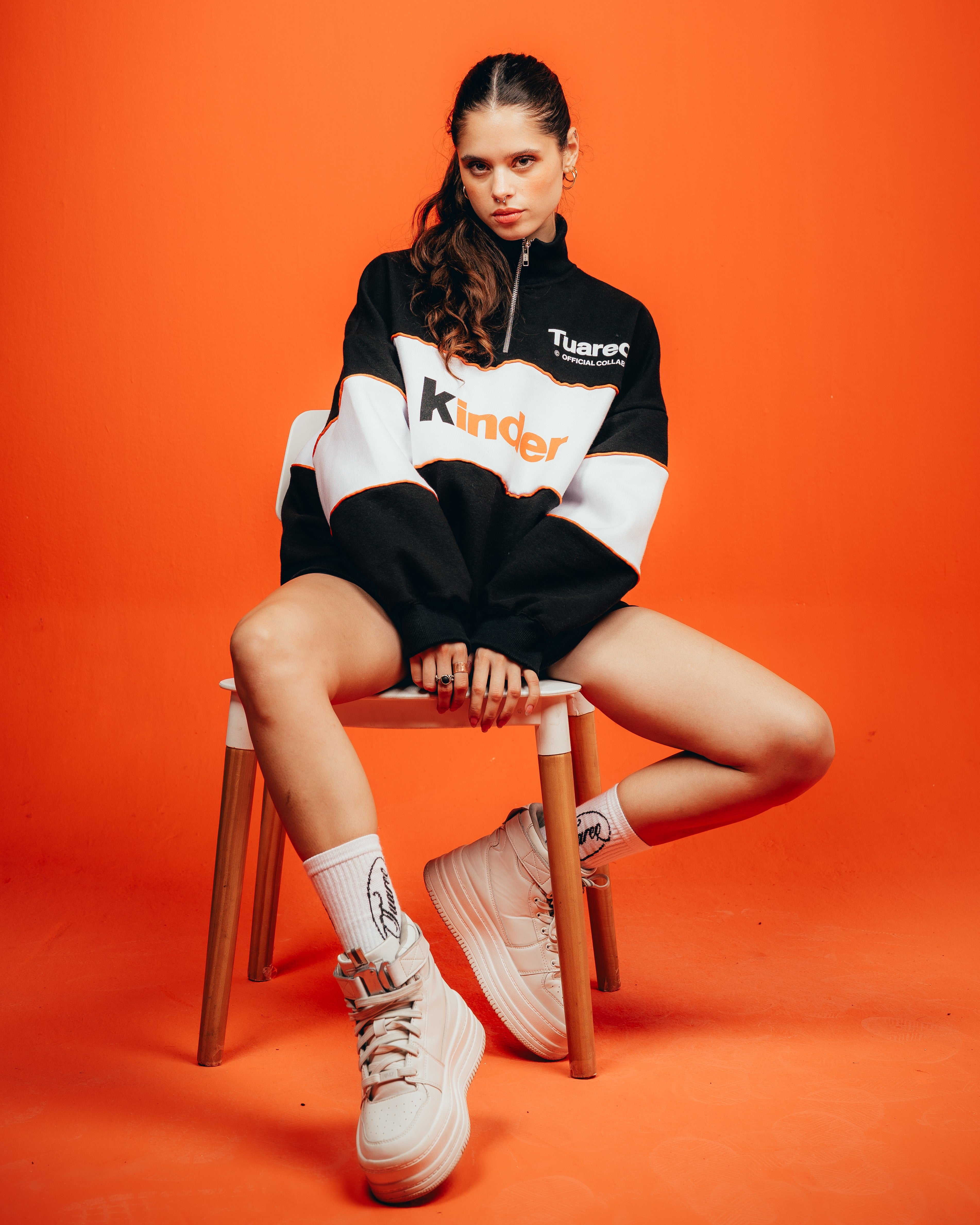 POLO CREWNECK CANDY [ KINDER ] BICOLOR