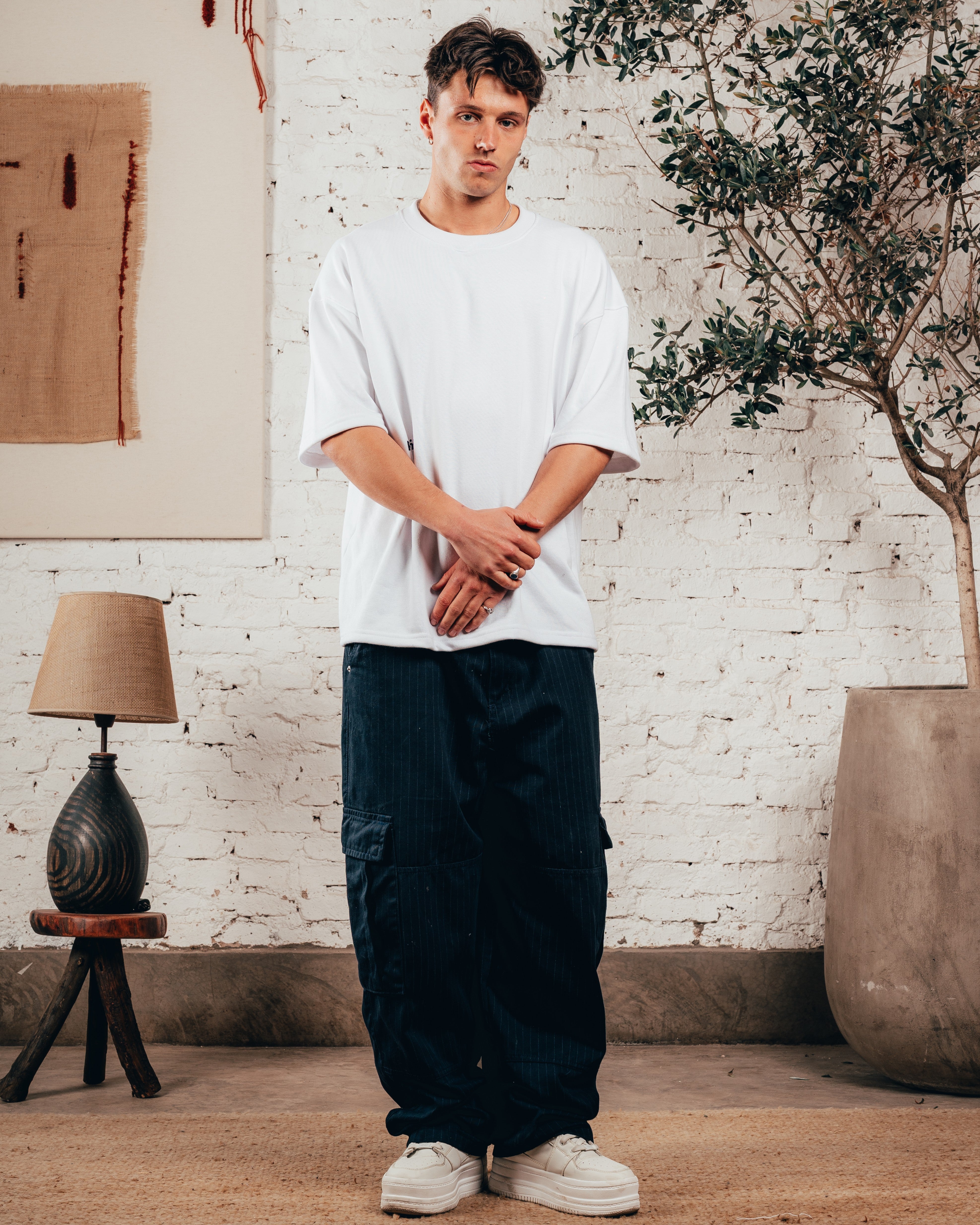 KIMONO PESADO OVERSIZED [ PRIMARI ] WHITE