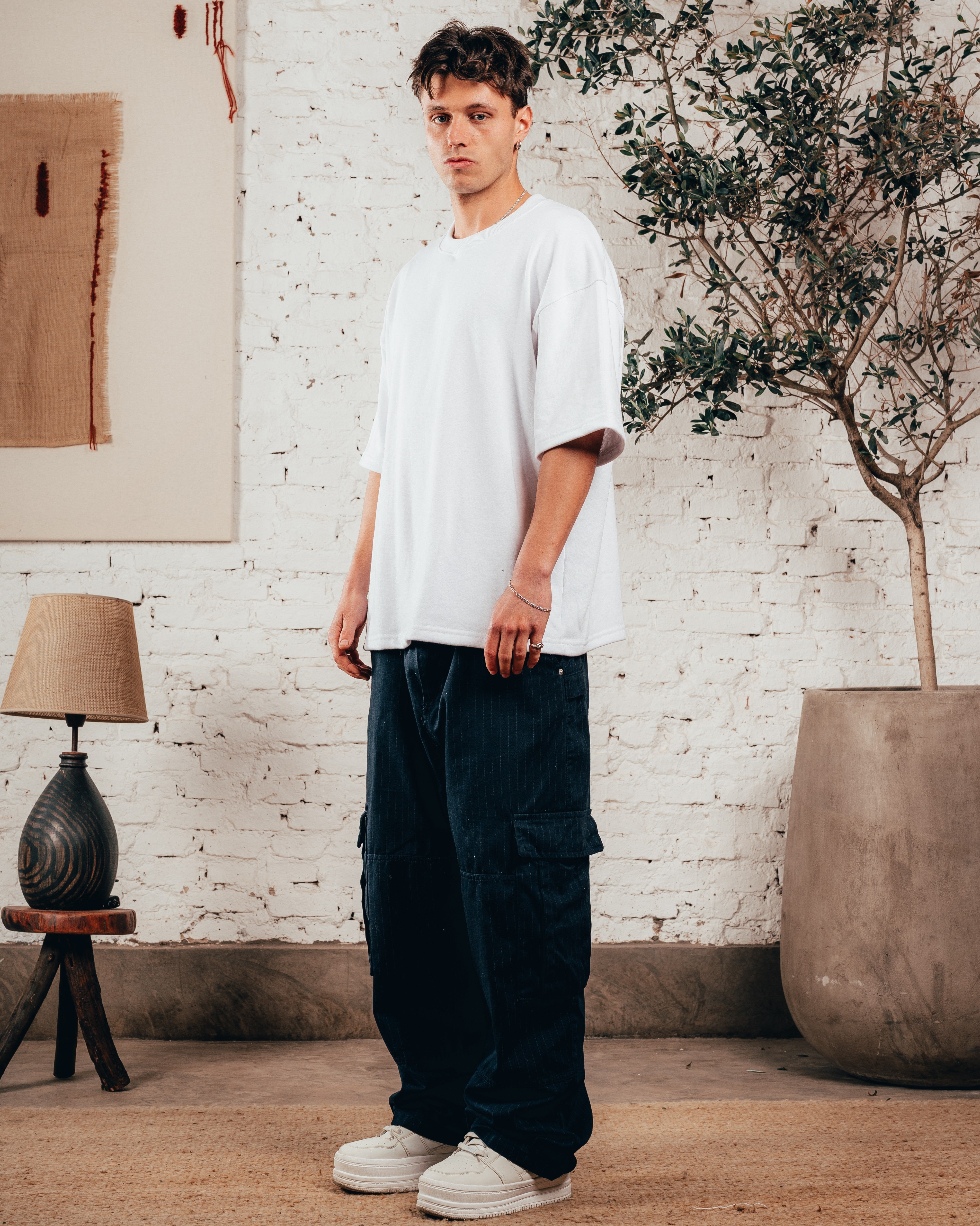 KIMONO PESADO OVERSIZED [ PRIMARI ] WHITE