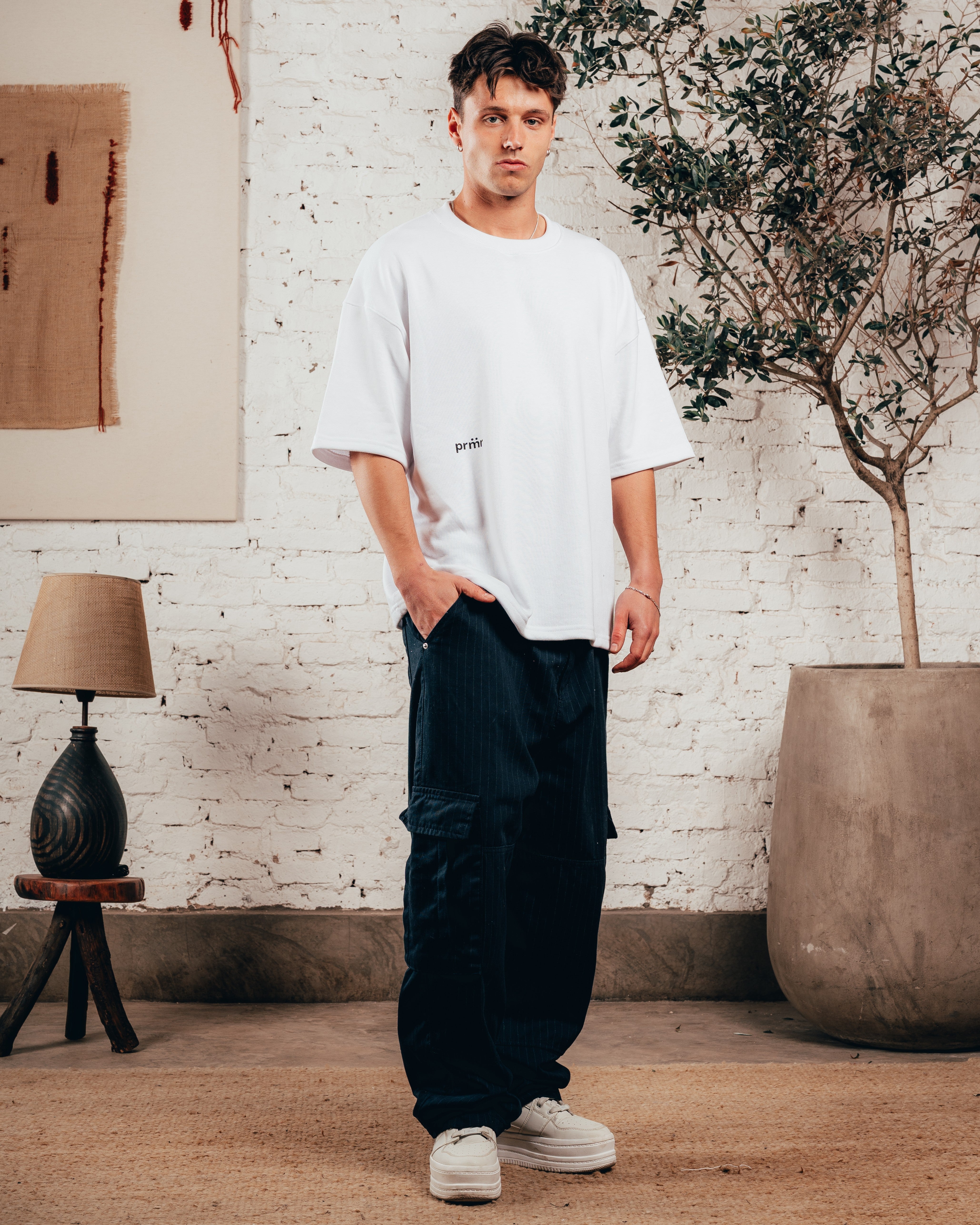 KIMONO PESADO OVERSIZED [ PRIMARI ] WHITE