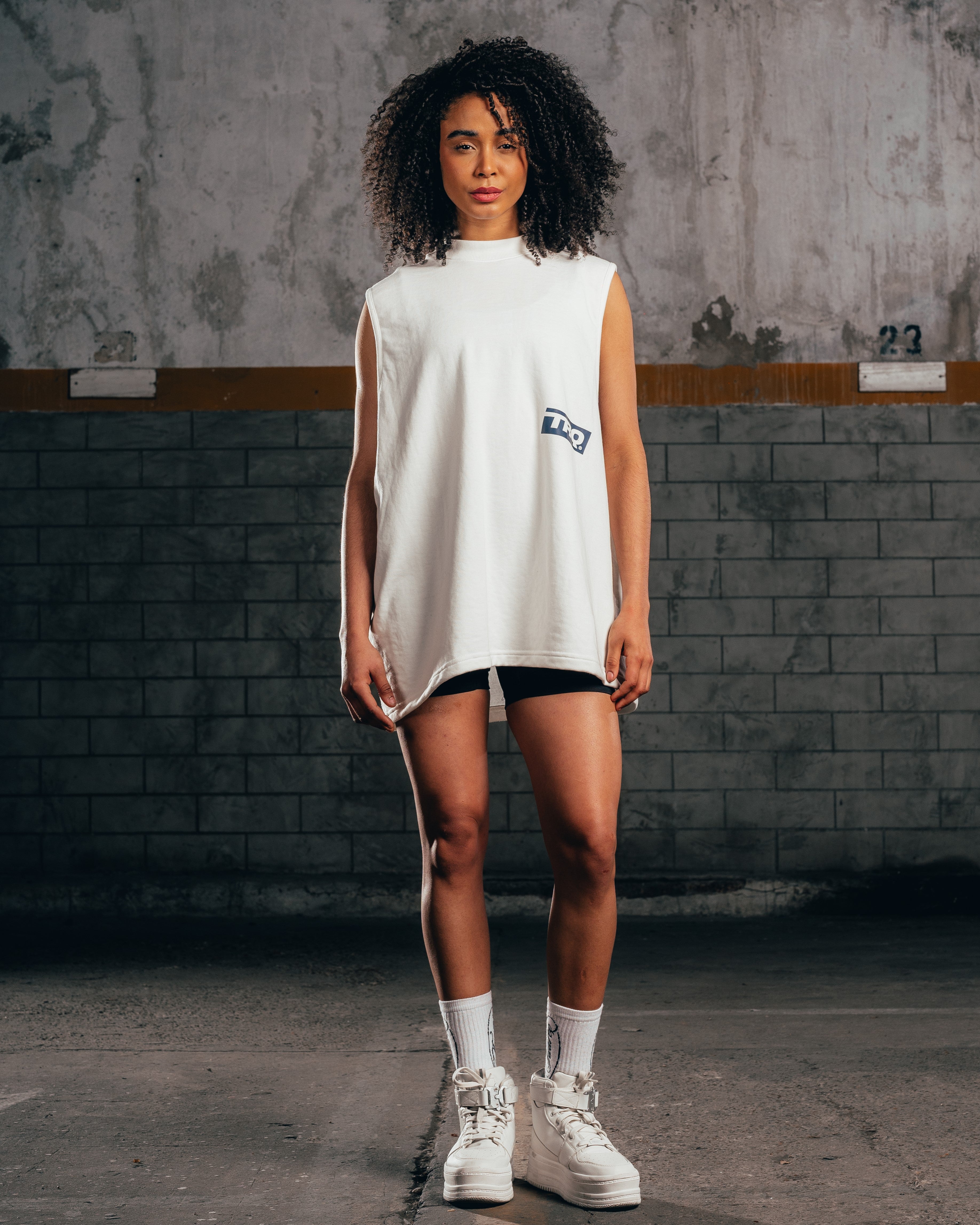 MUSCULOSA [ PRIMARY OLYMPICS ] WHITE