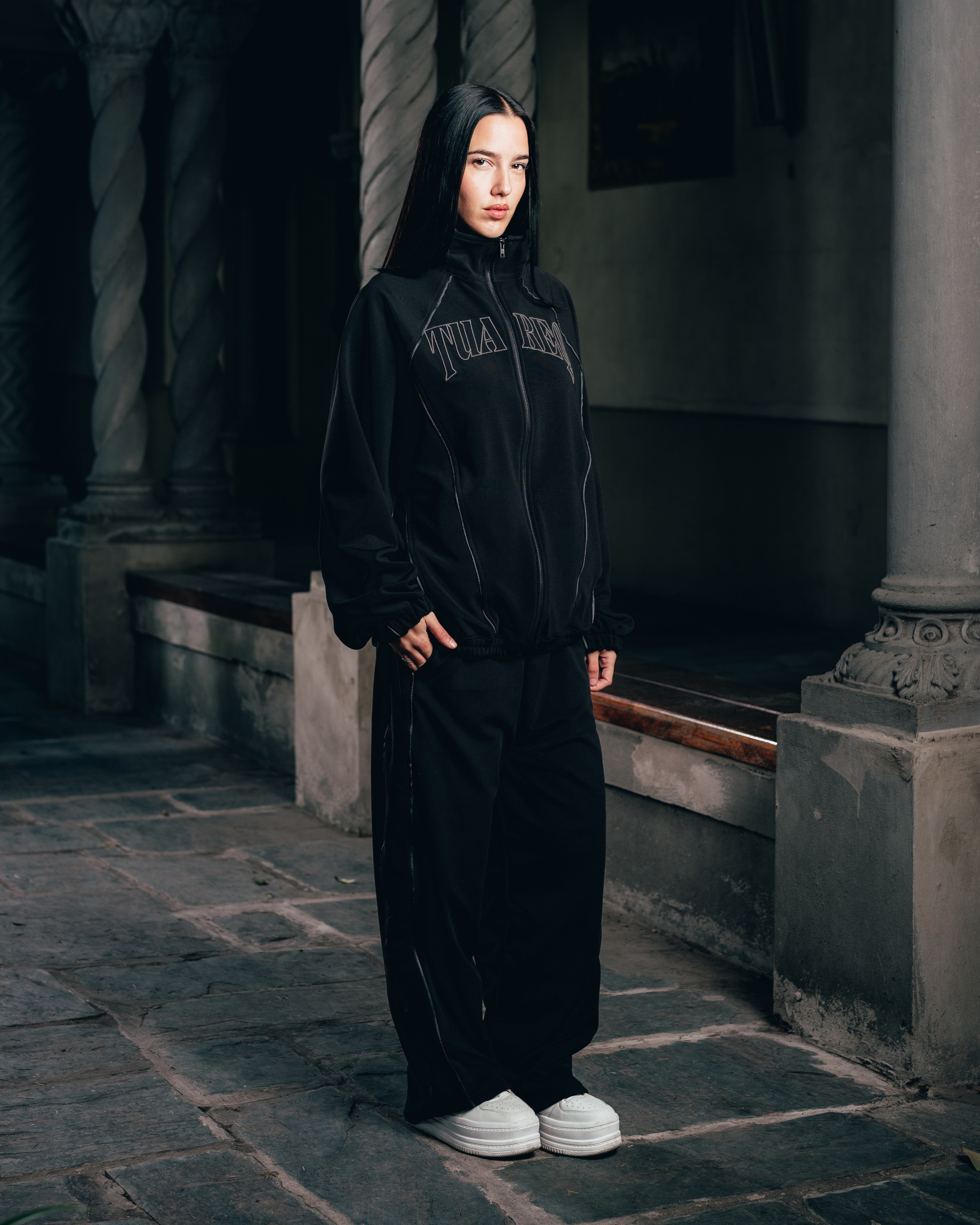 CONJUNTO DEPORTIVO [ WARRIOR ] BLACK