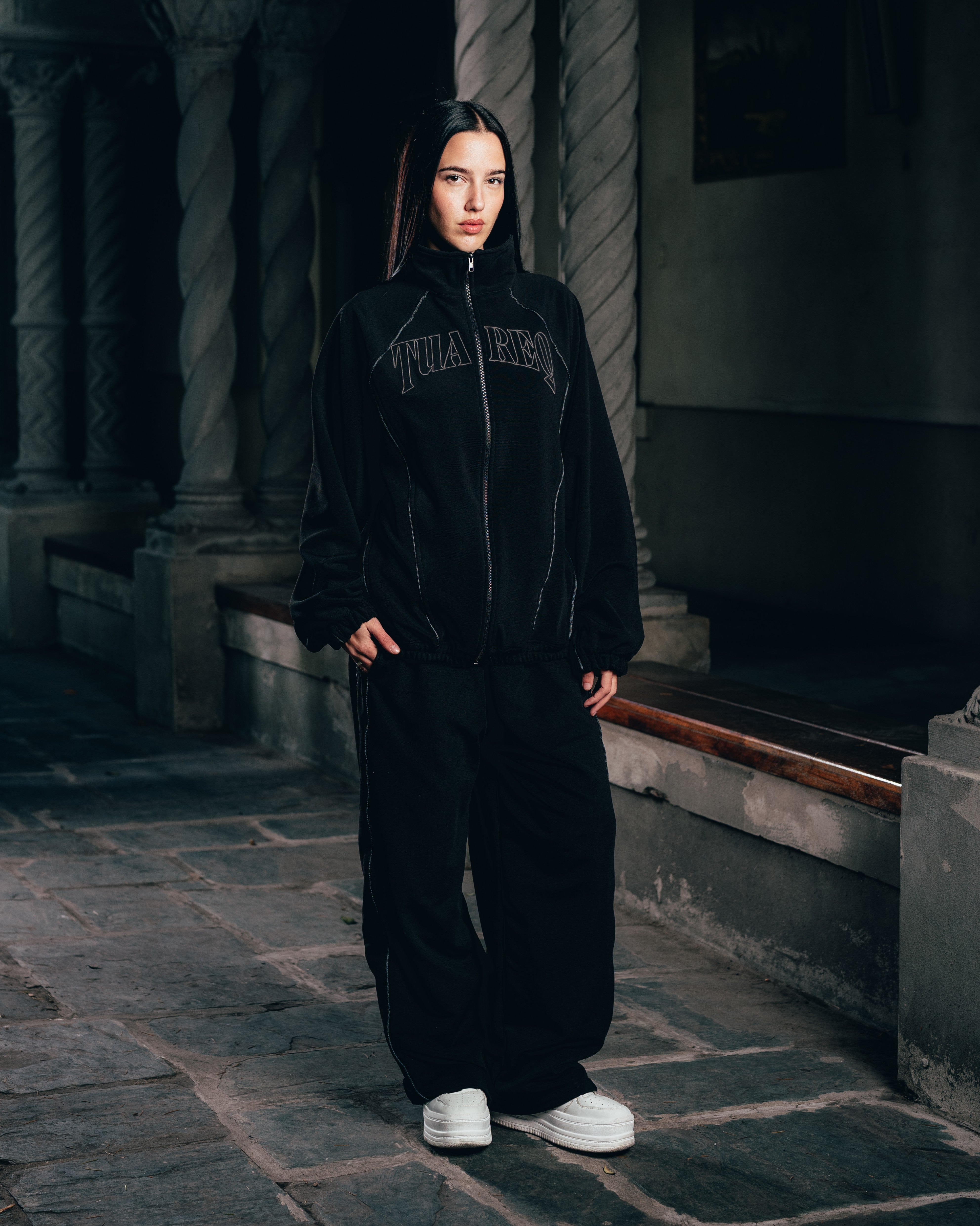 CONJUNTO DEPORTIVO [ WARRIOR ] BLACK