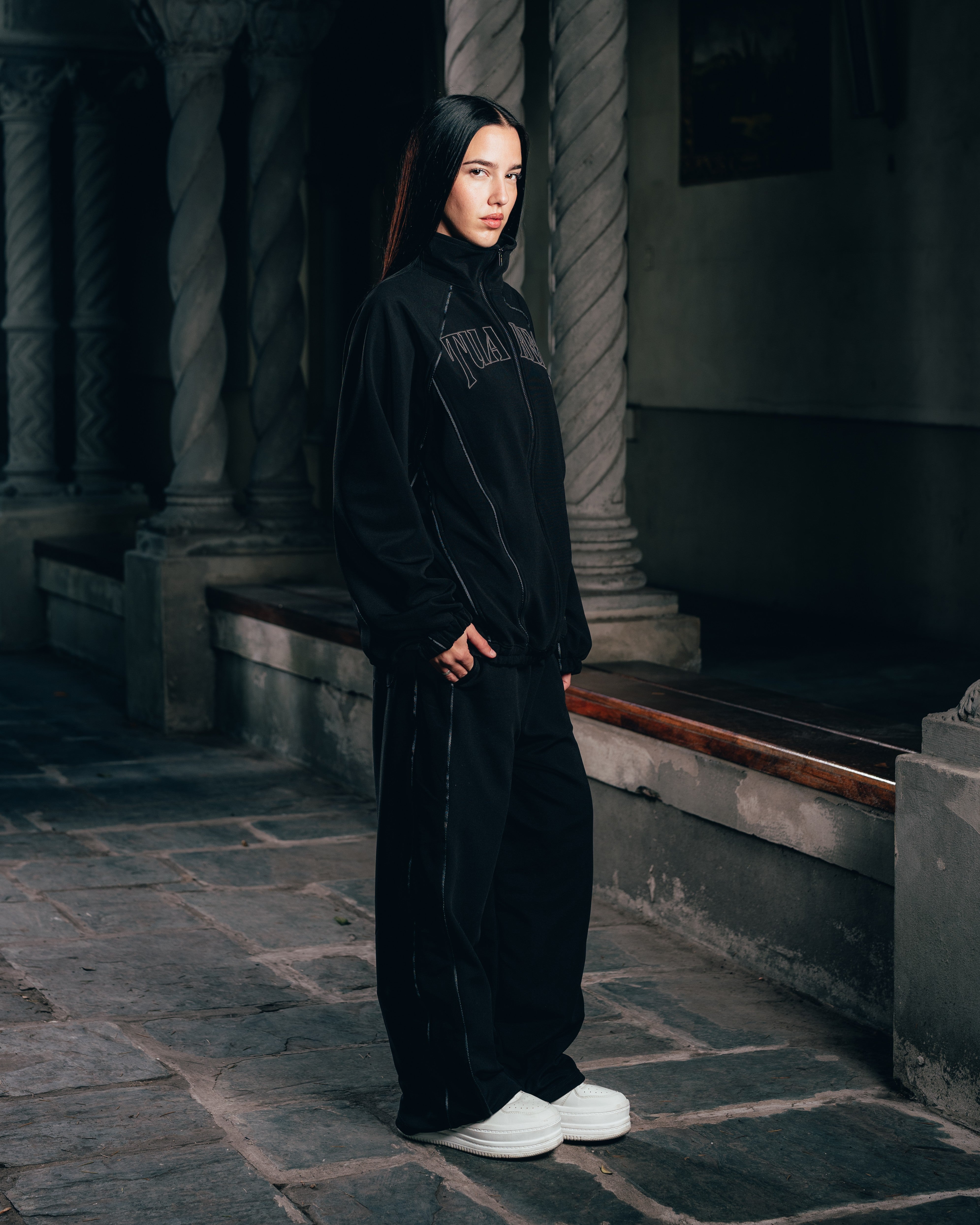 CONJUNTO DEPORTIVO [ WARRIOR ] BLACK