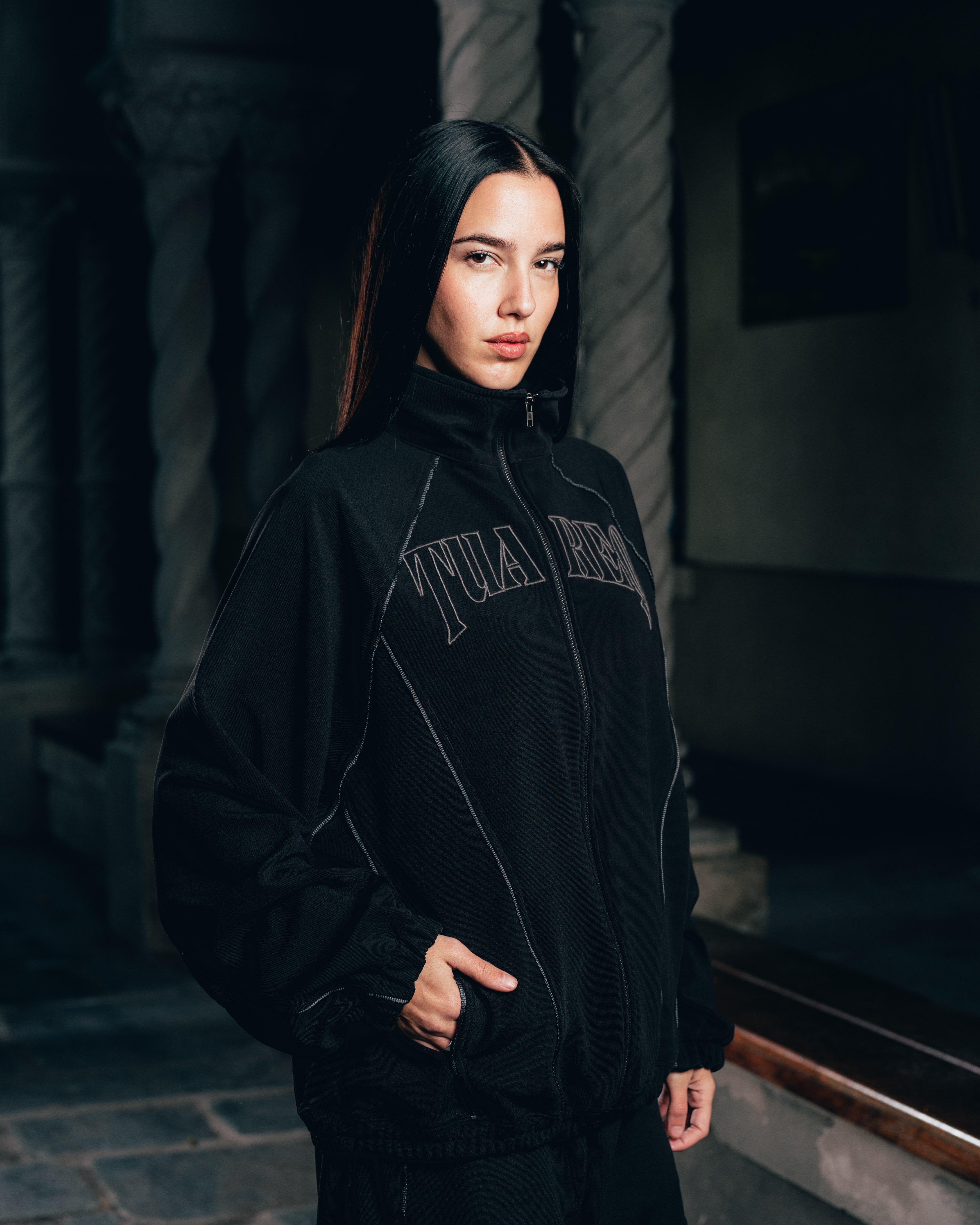 CONJUNTO DEPORTIVO [ WARRIOR ] BLACK