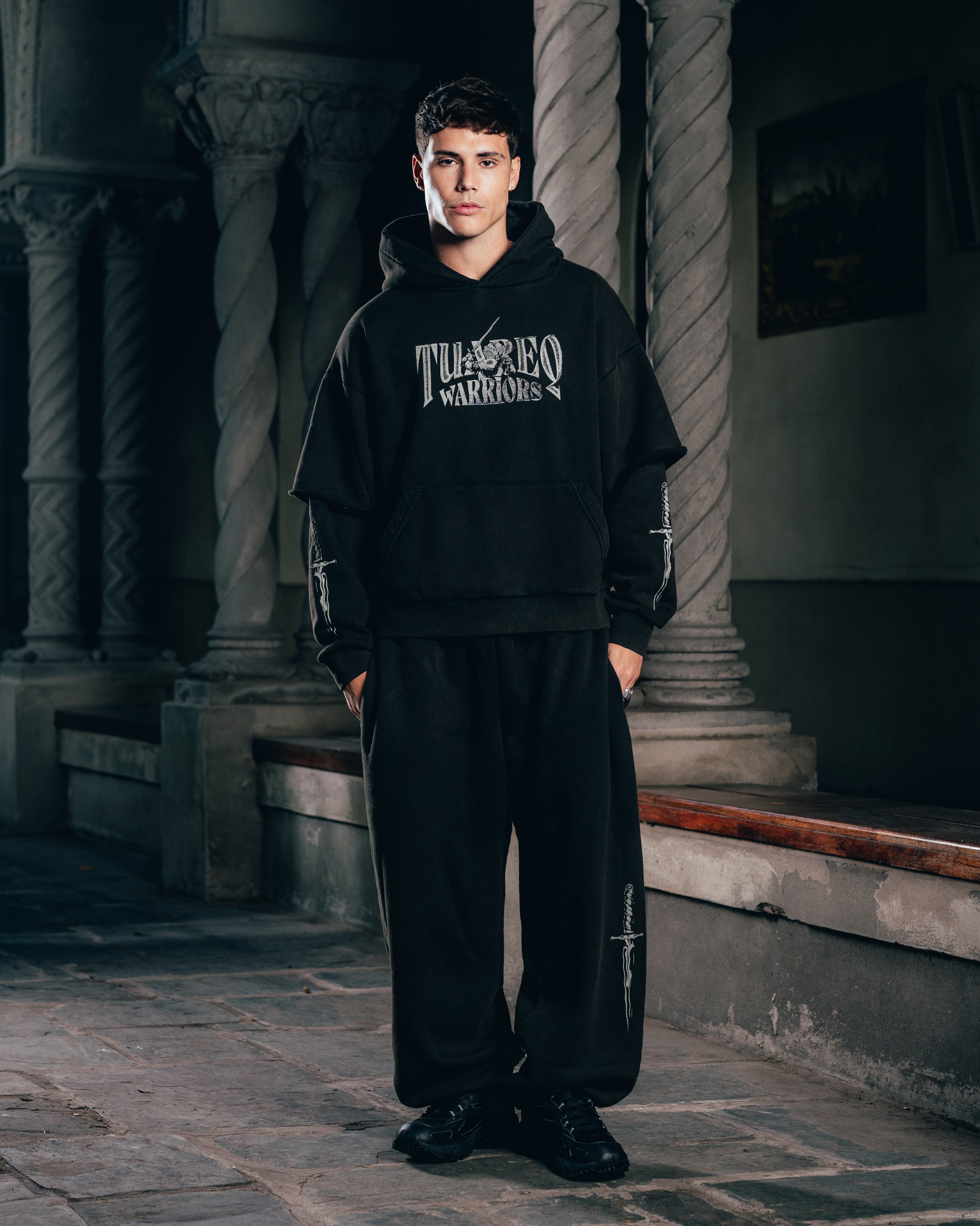 CONJUNTO FRIZADO [ WARRIOR ] SAINT BLACK