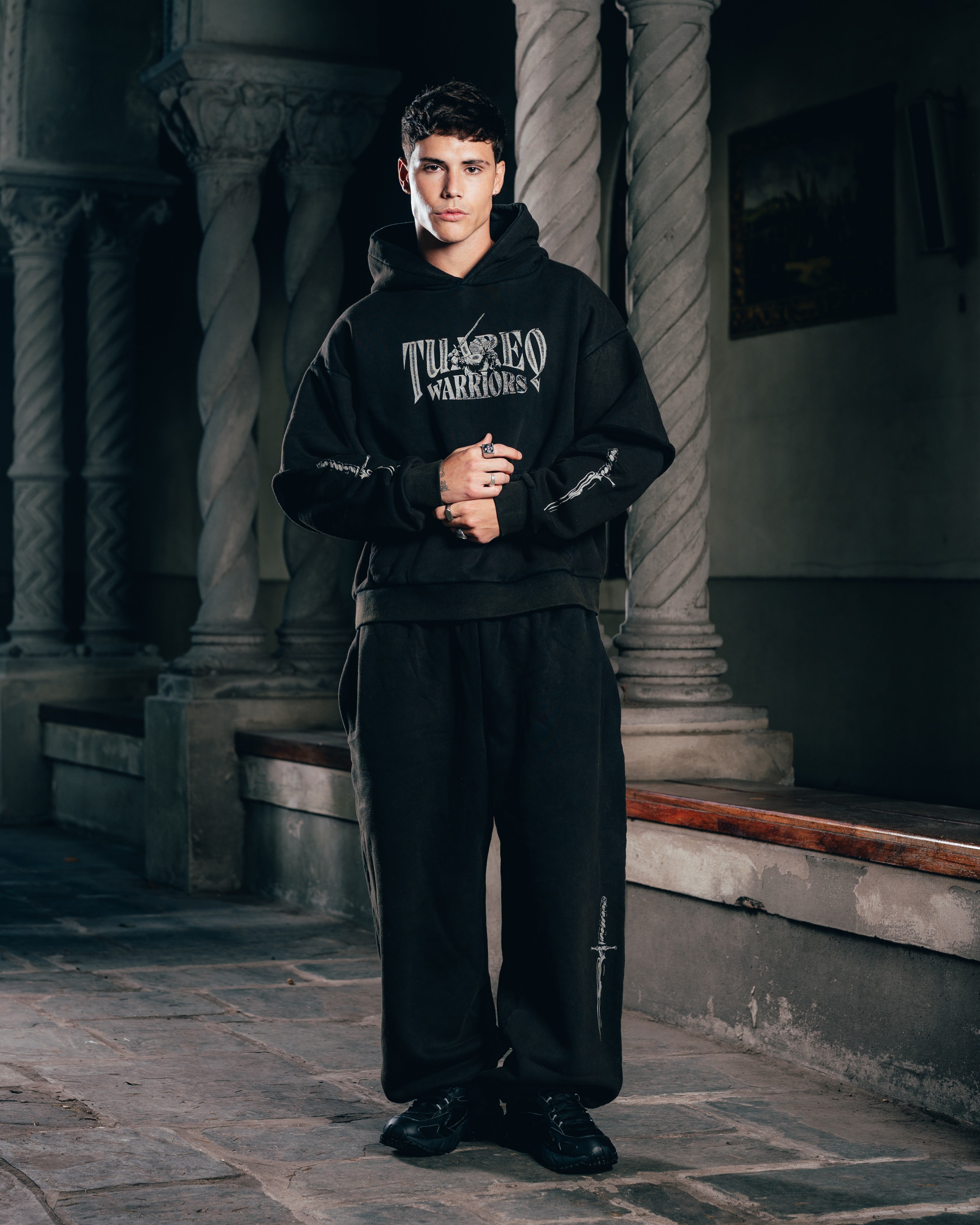 CONJUNTO FRIZADO [ WARRIOR ] SAINT BLACK