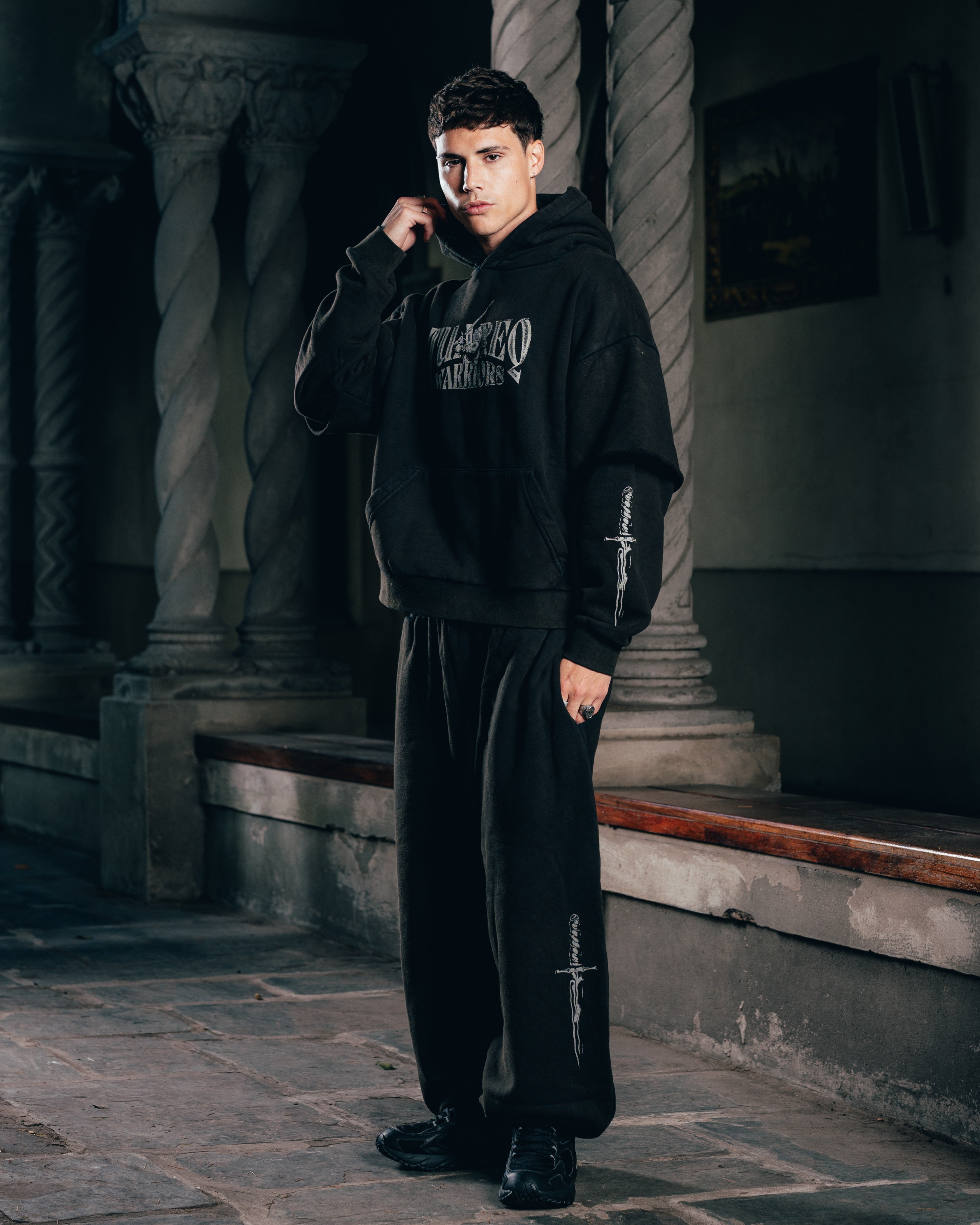 CONJUNTO FRIZADO [ WARRIOR ] SAINT BLACK