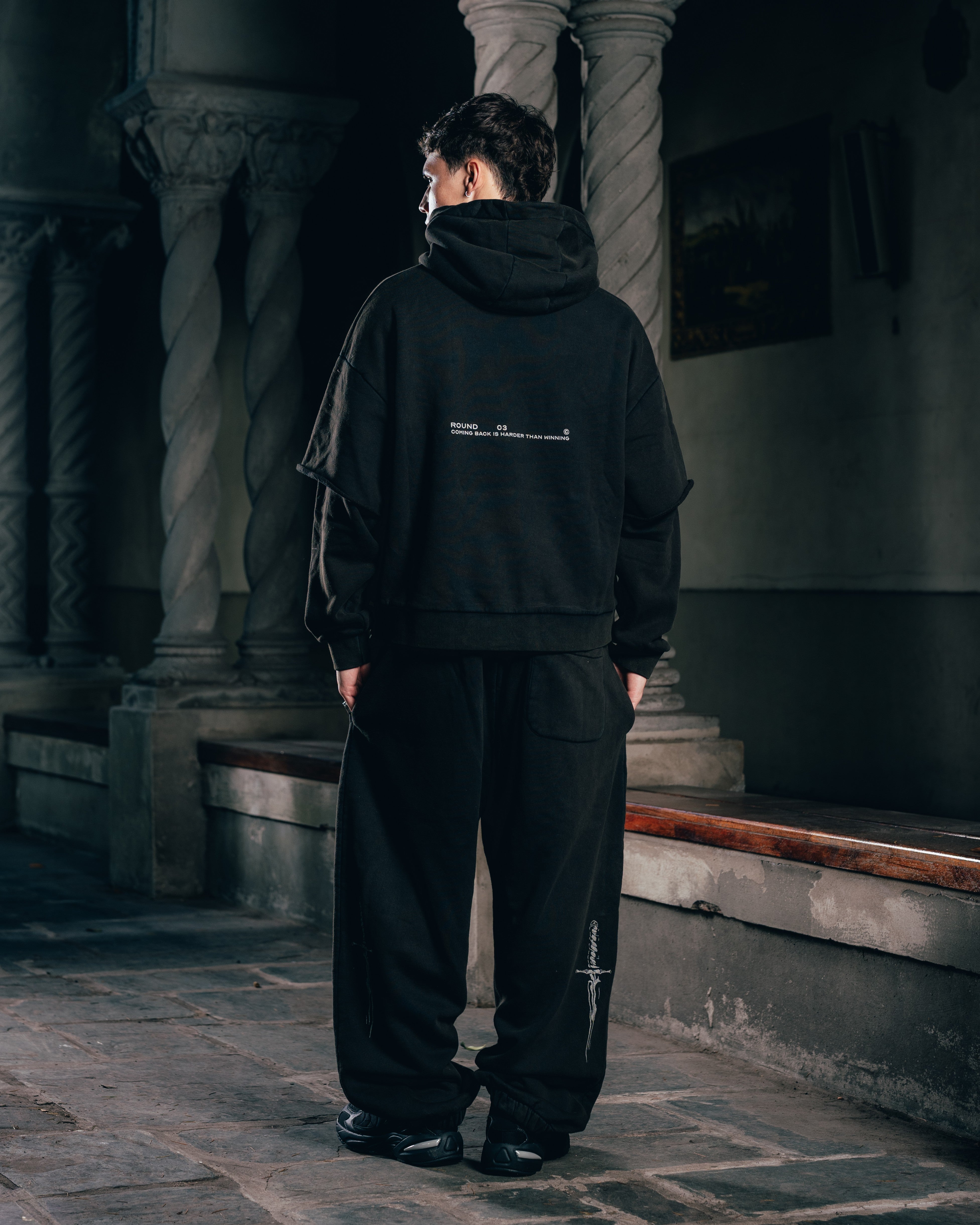 CONJUNTO FRIZADO [ WARRIOR ] SAINT BLACK