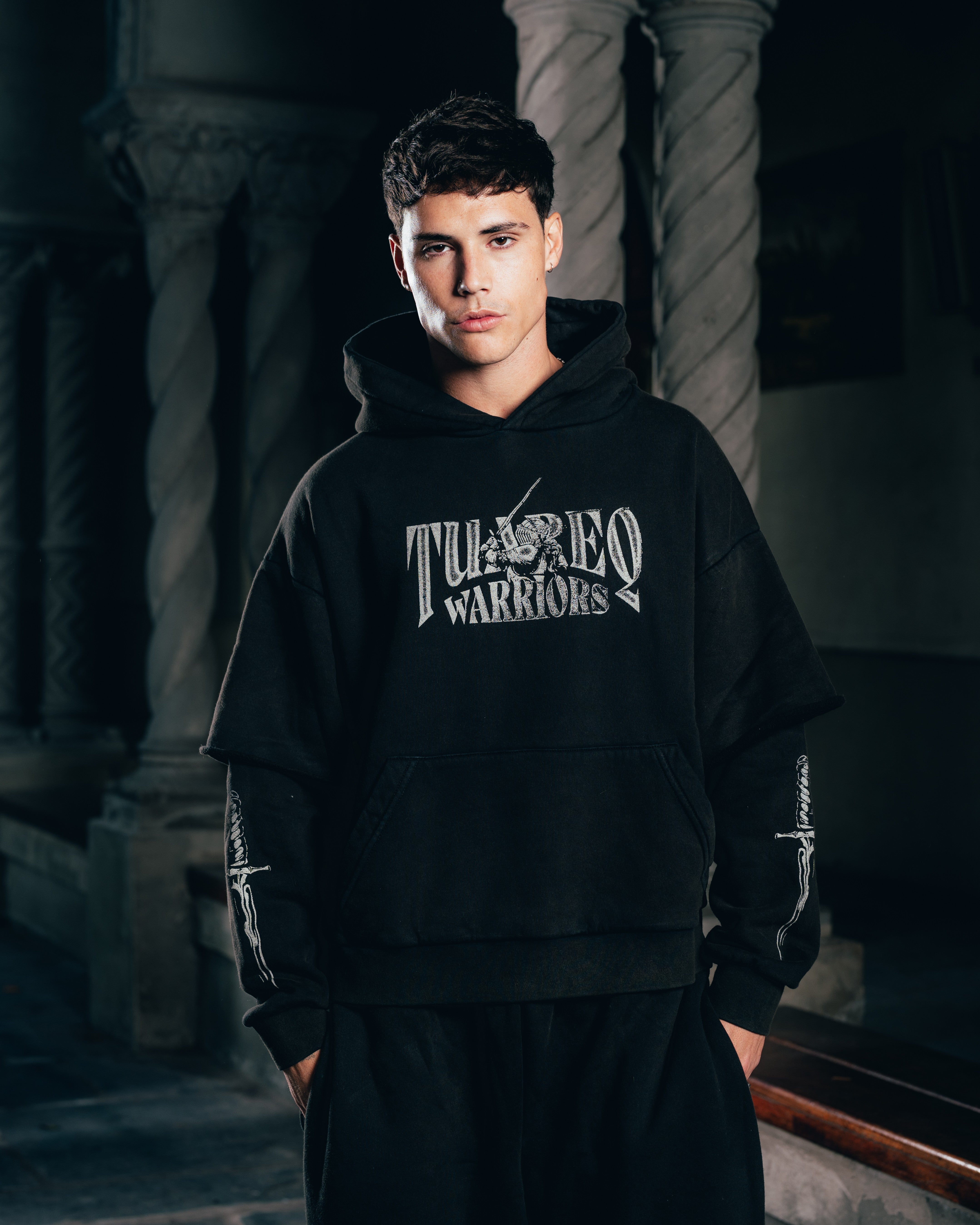 CONJUNTO FRIZADO [ WARRIOR ] SAINT BLACK
