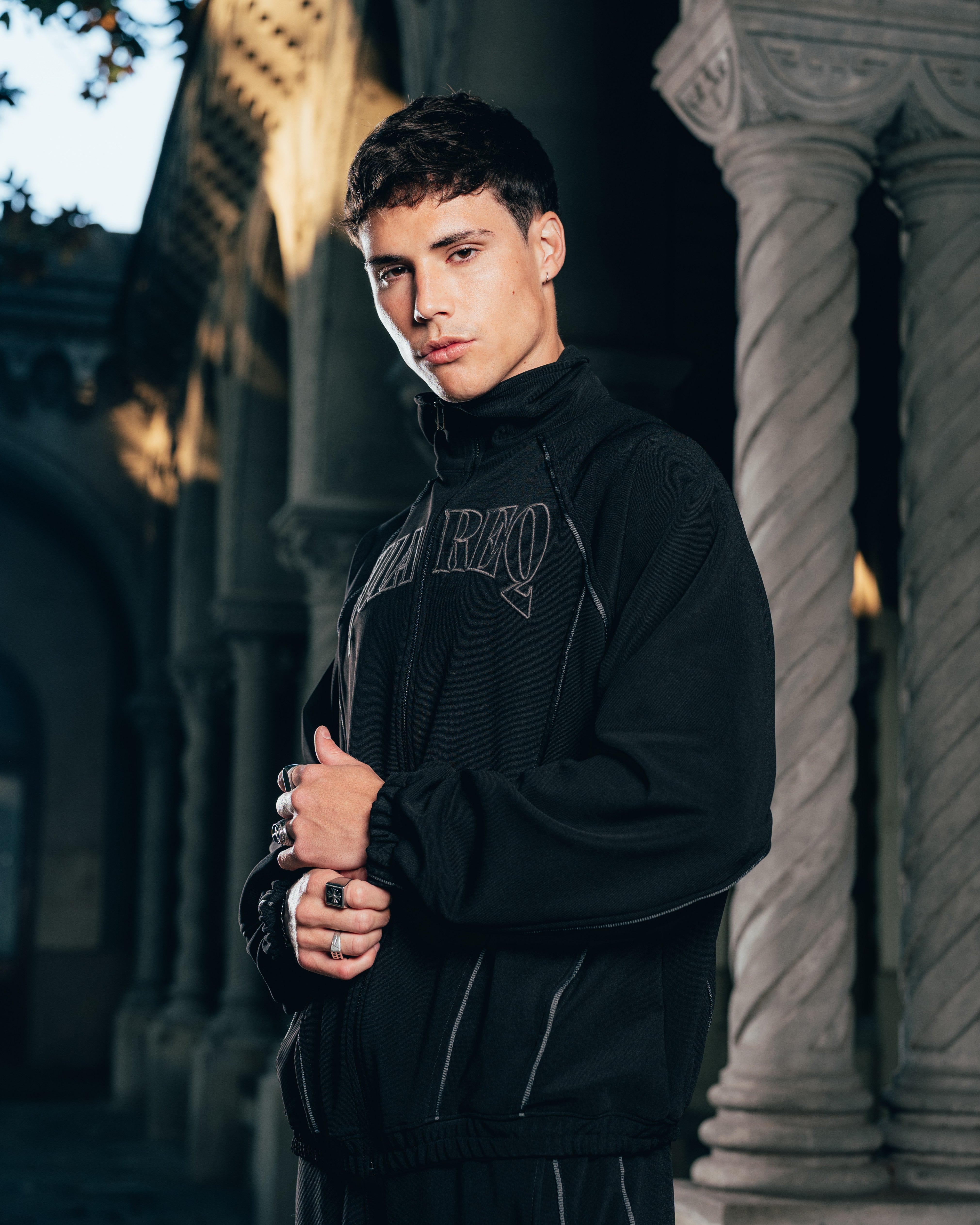 CONJUNTO DEPORTIVO [ WARRIOR ] BLACK