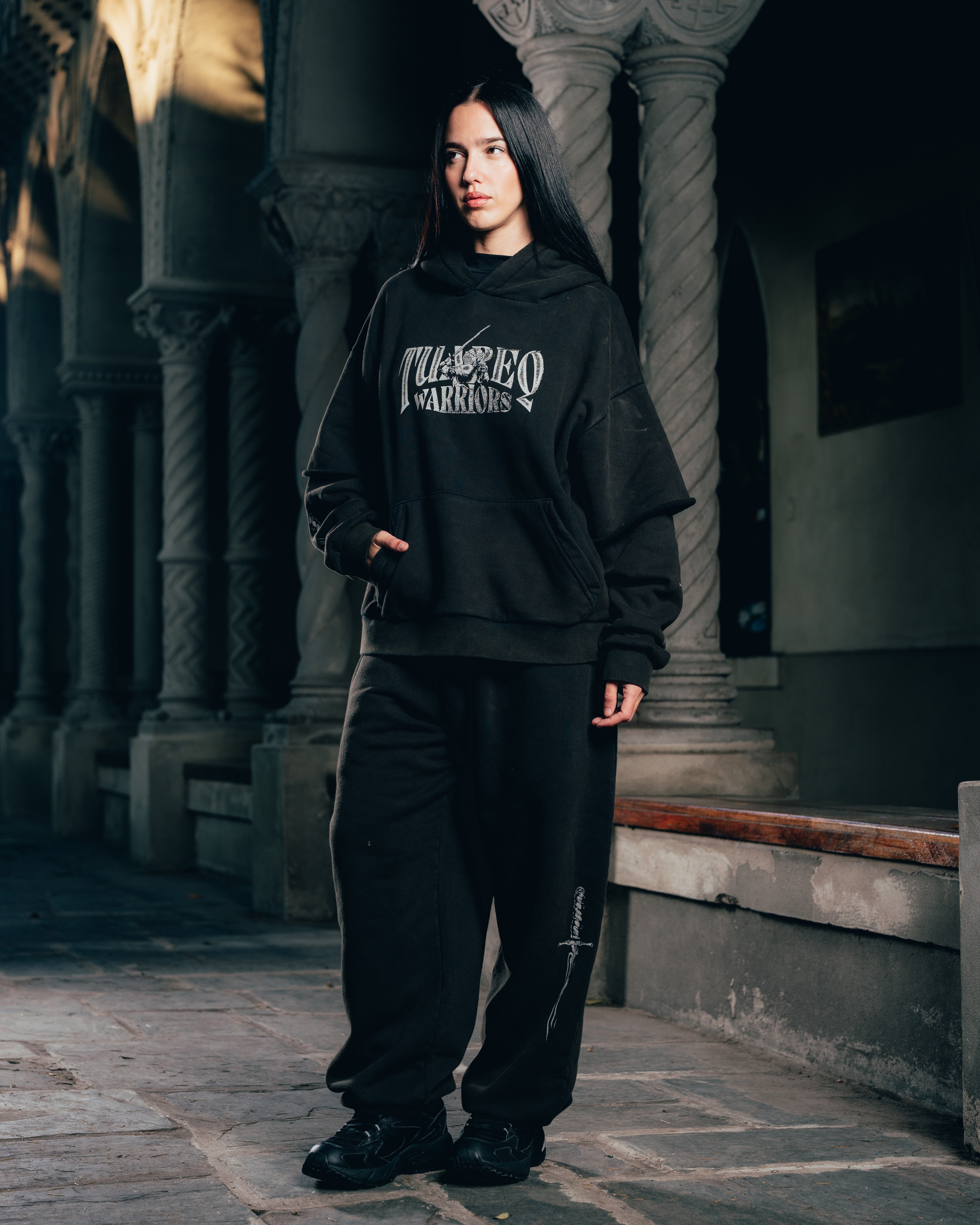 CONJUNTO FRIZADO [ WARRIOR ] SAINT BLACK