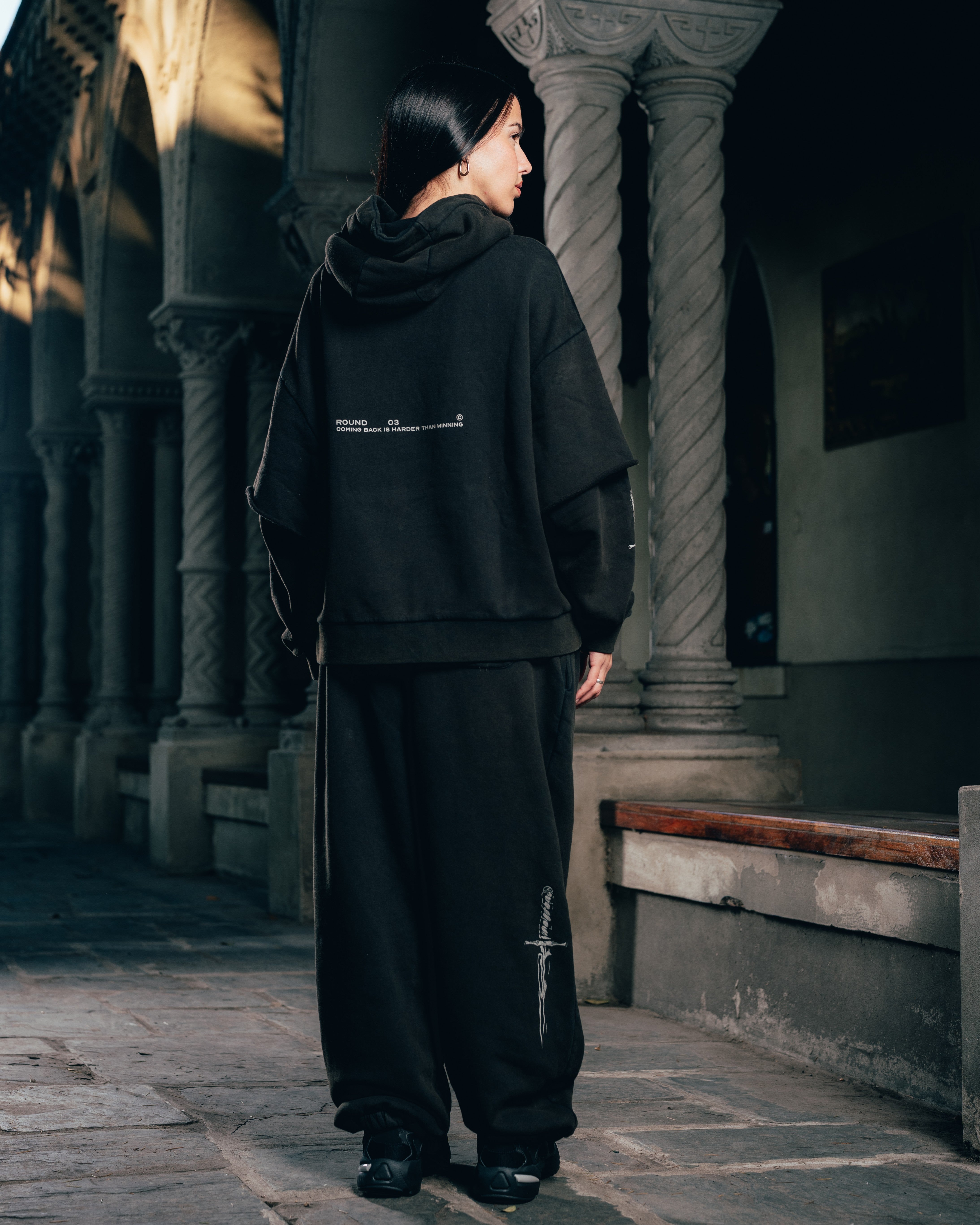 CONJUNTO FRIZADO [ WARRIOR ] SAINT BLACK
