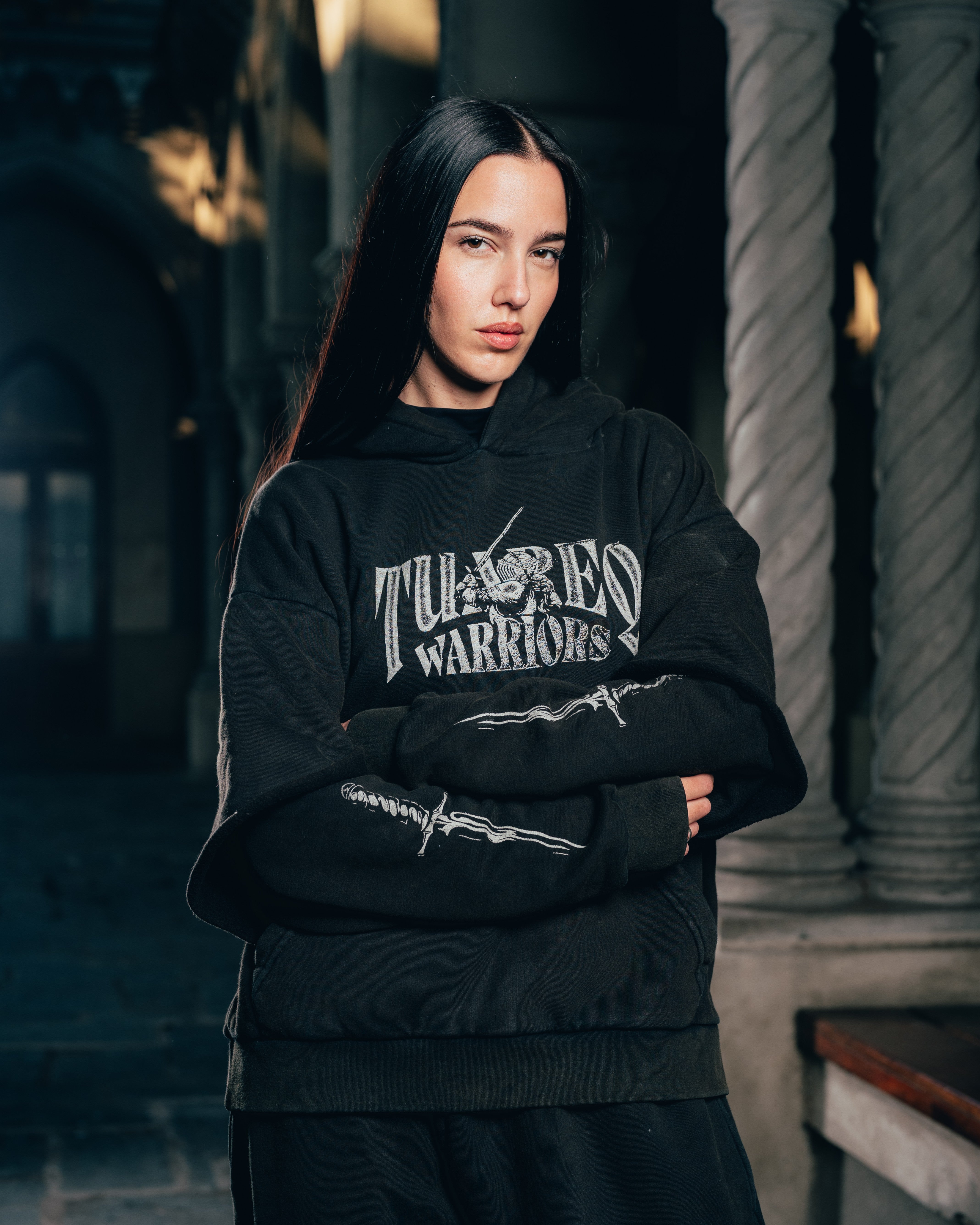 CONJUNTO FRIZADO [ WARRIOR ] SAINT BLACK
