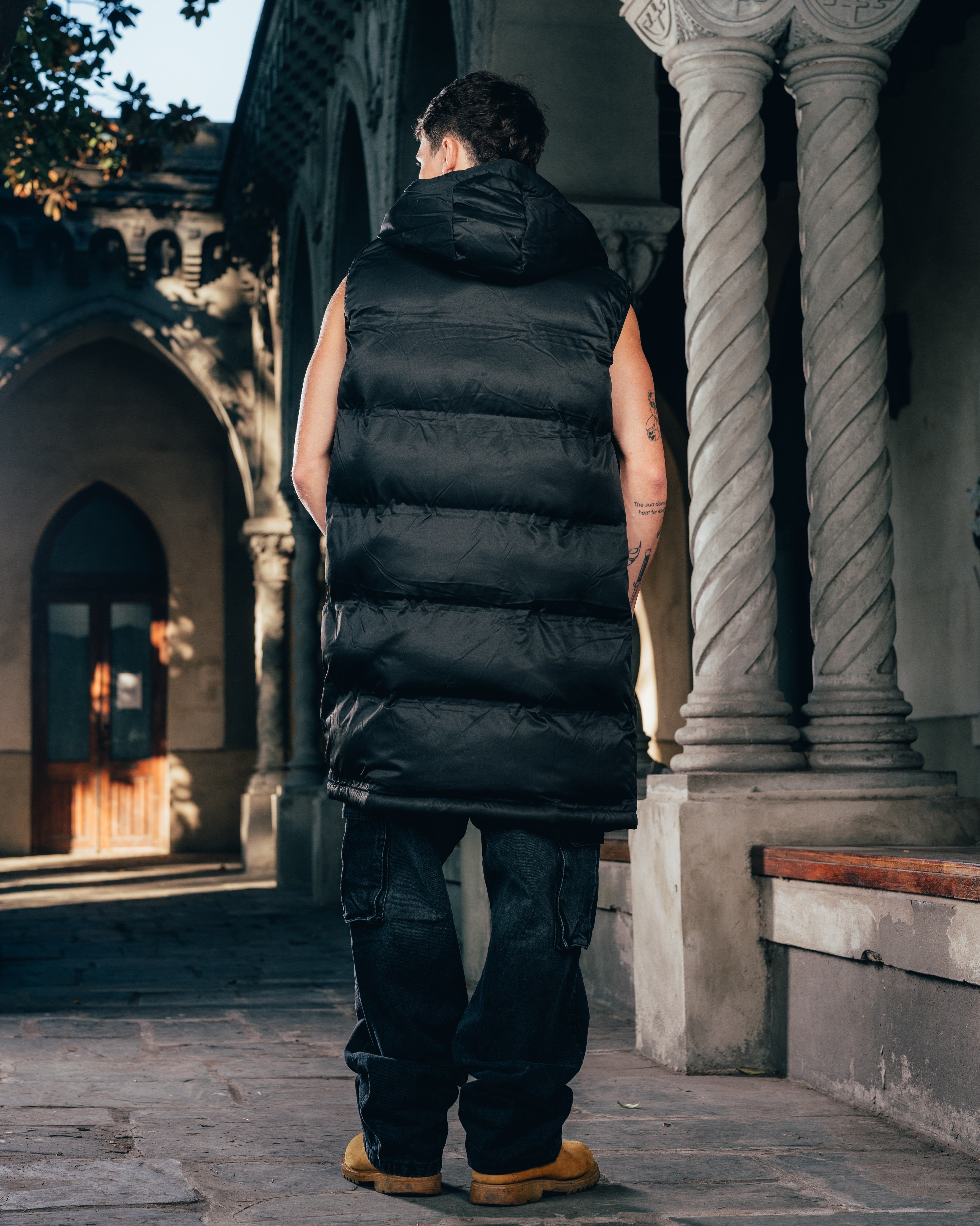 CHALECO PUFFER [ WARRIOR ] BLACK