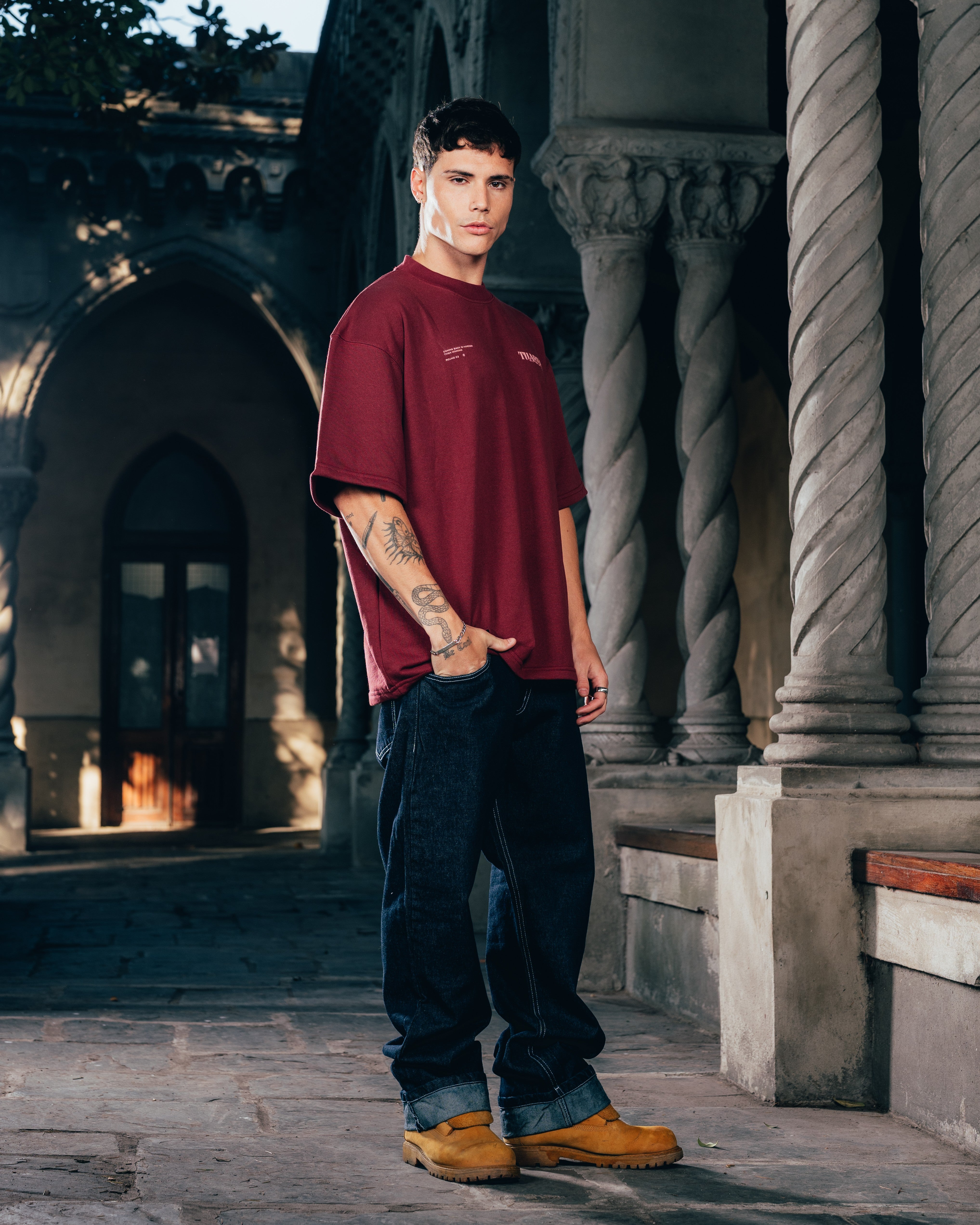 REMERA OVERSIZED [ WARRIOR ] CROWN BOARD