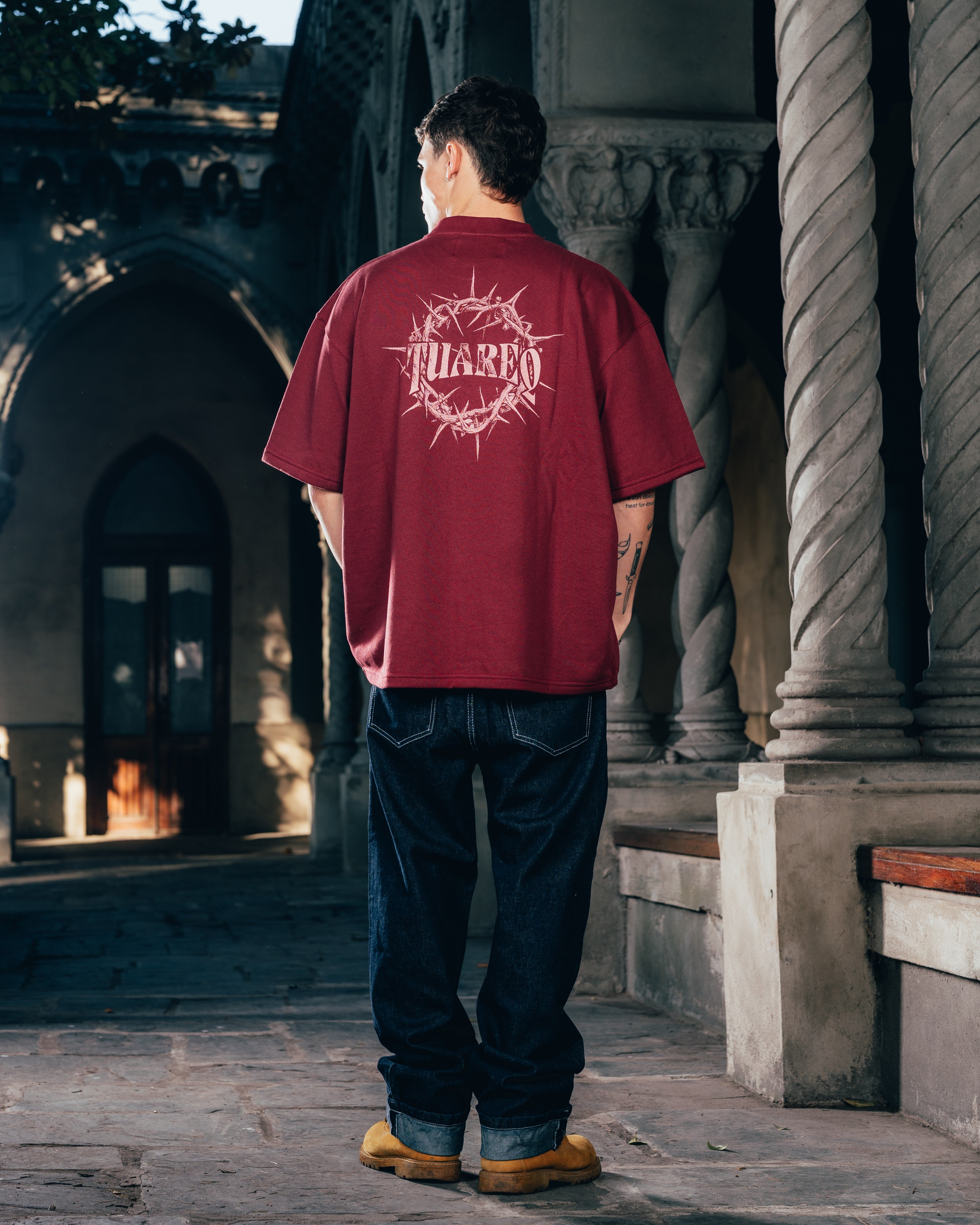 REMERA OVERSIZED [ WARRIOR ] CROWN BOARD