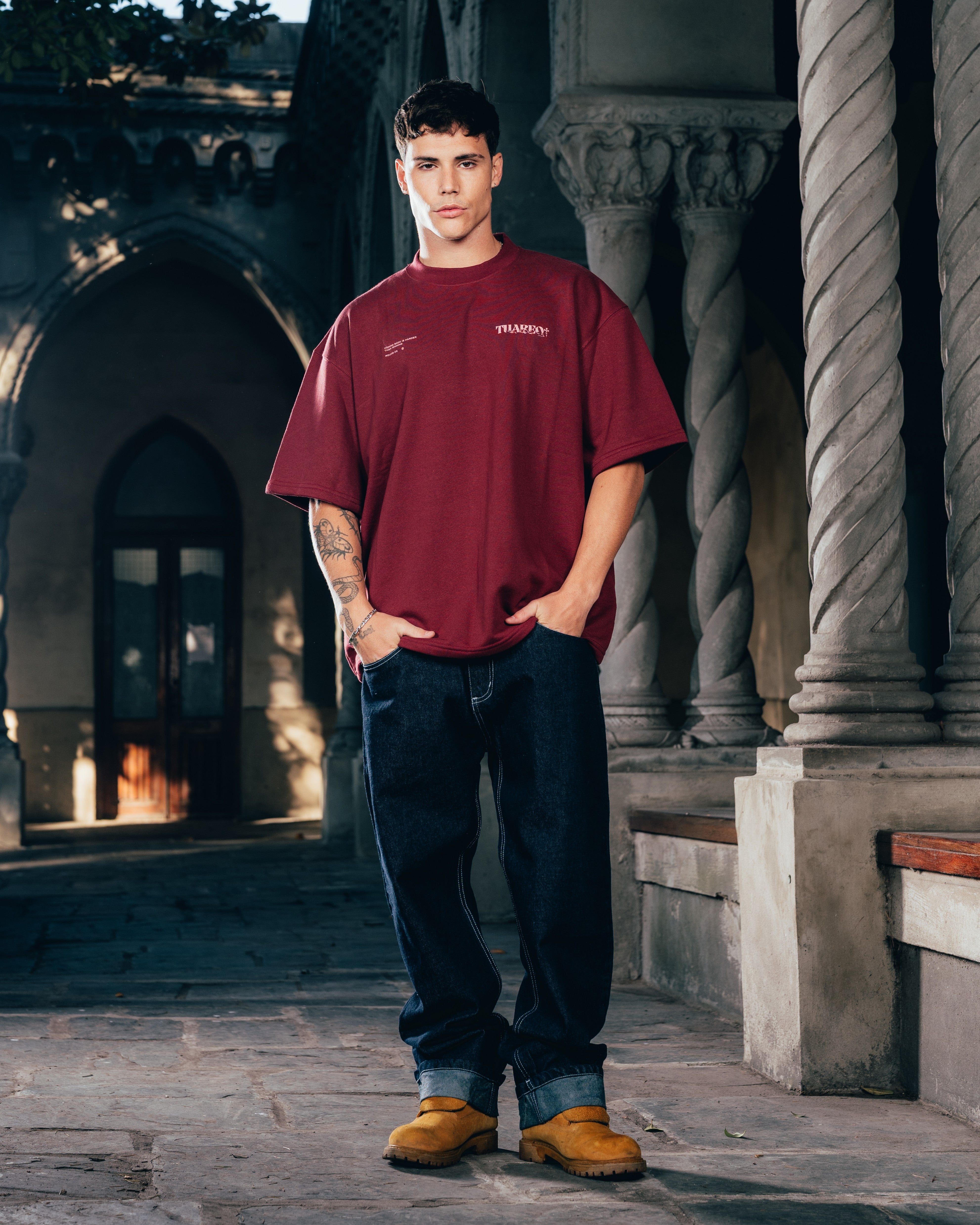 REMERA OVERSIZED [ WARRIOR ] CROWN BOARD