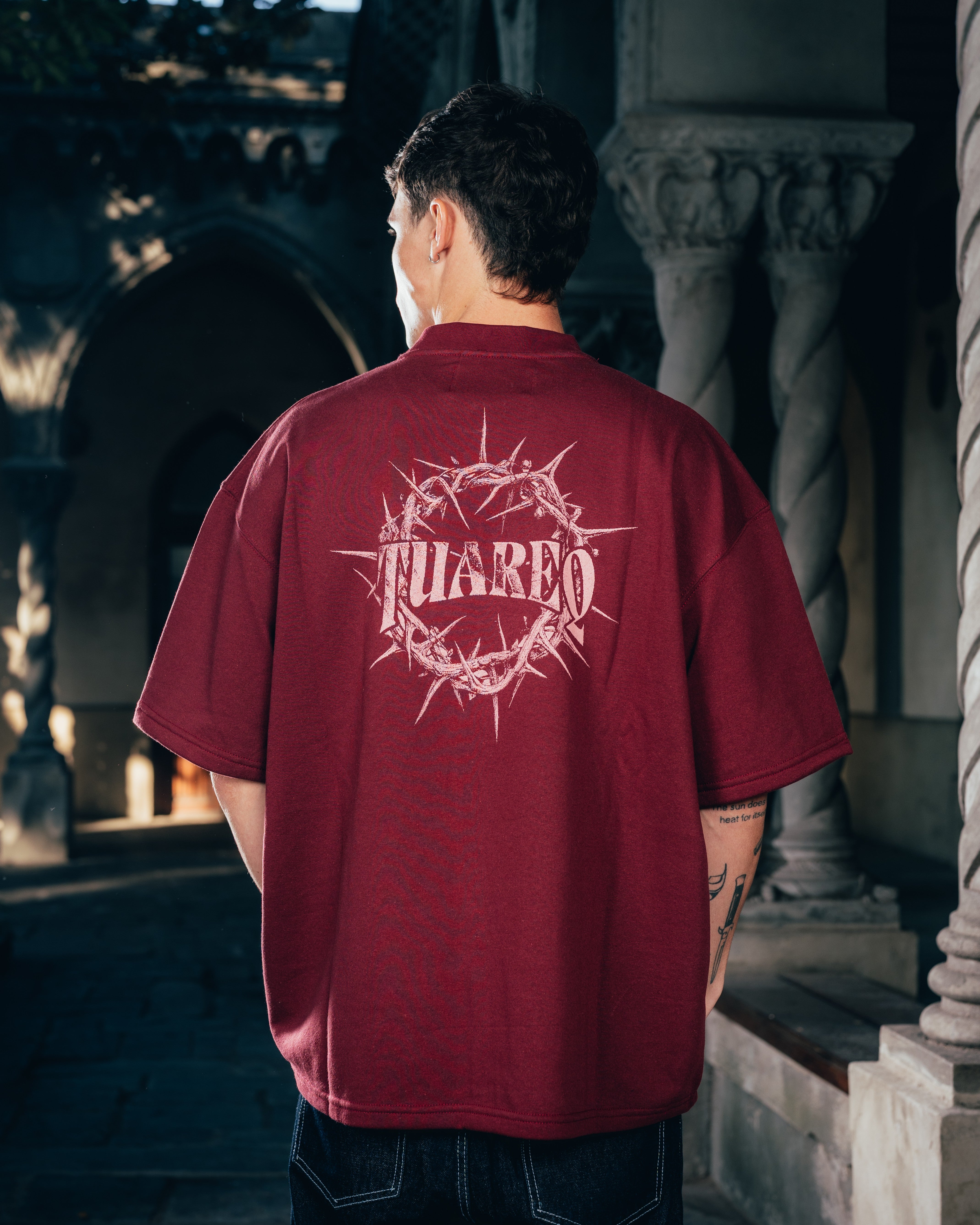 REMERA OVERSIZED [ WARRIOR ] CROWN BOARD