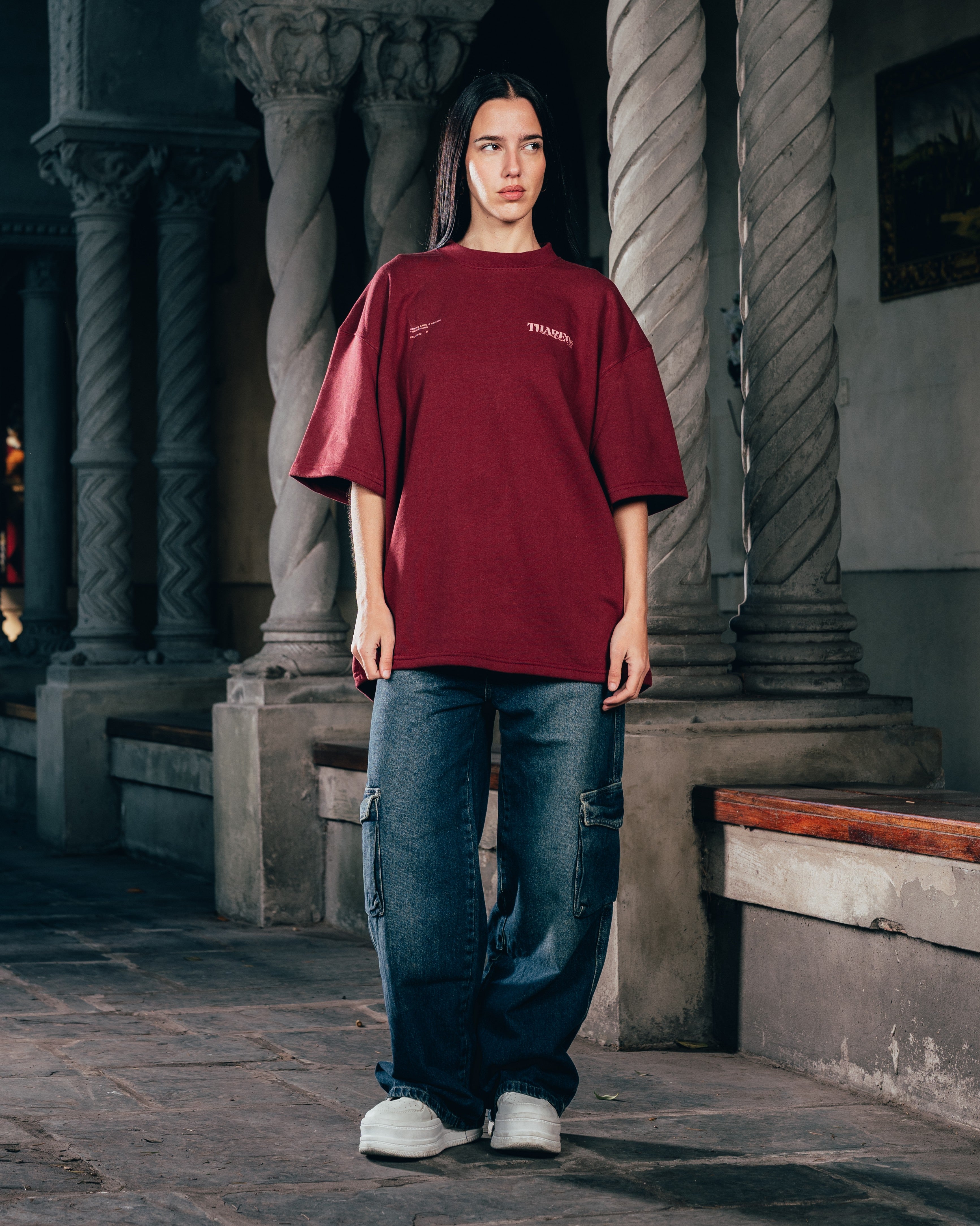 REMERA OVERSIZED [ WARRIOR ] CROWN BOARD