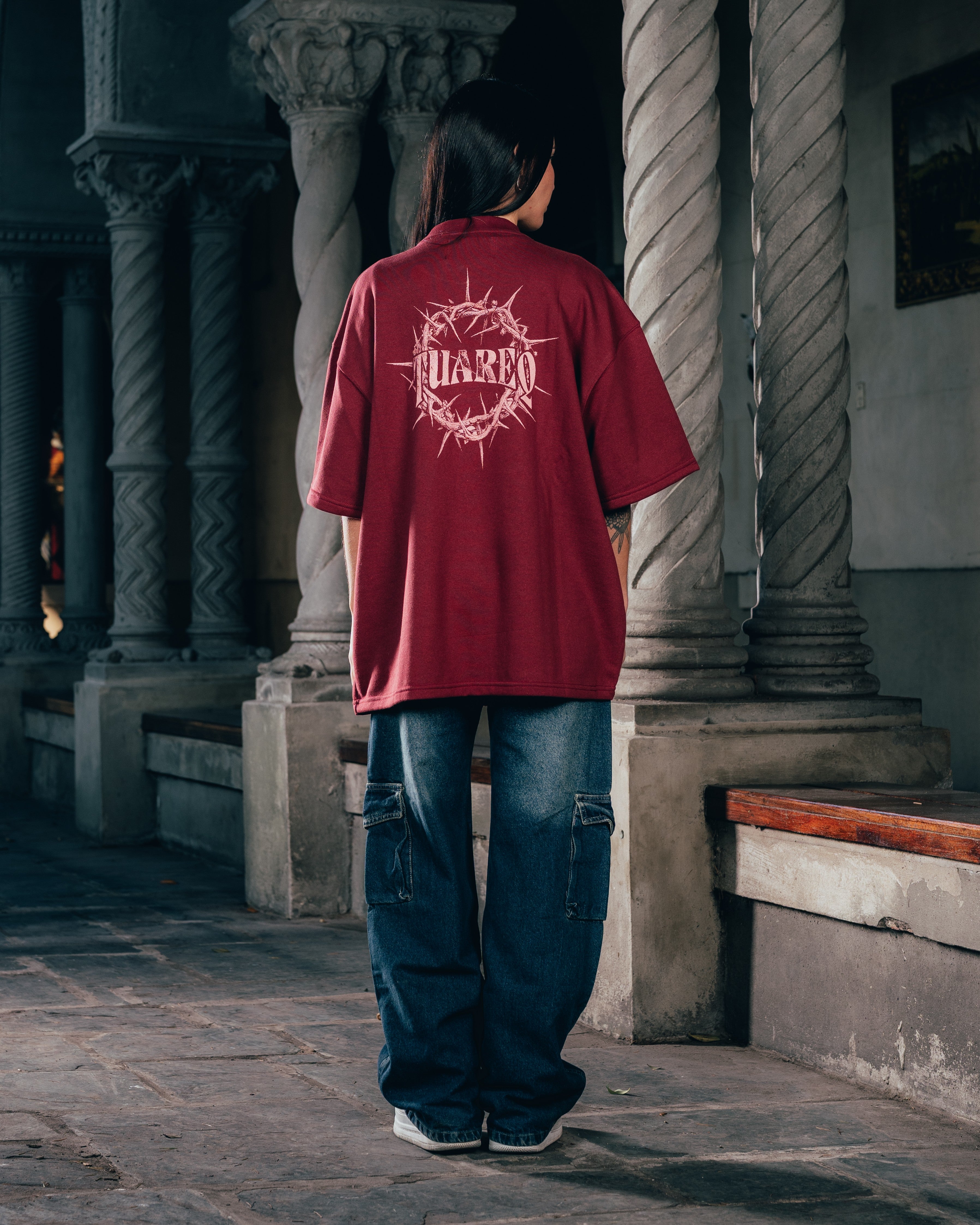 REMERA OVERSIZED [ WARRIOR ] CROWN BOARD